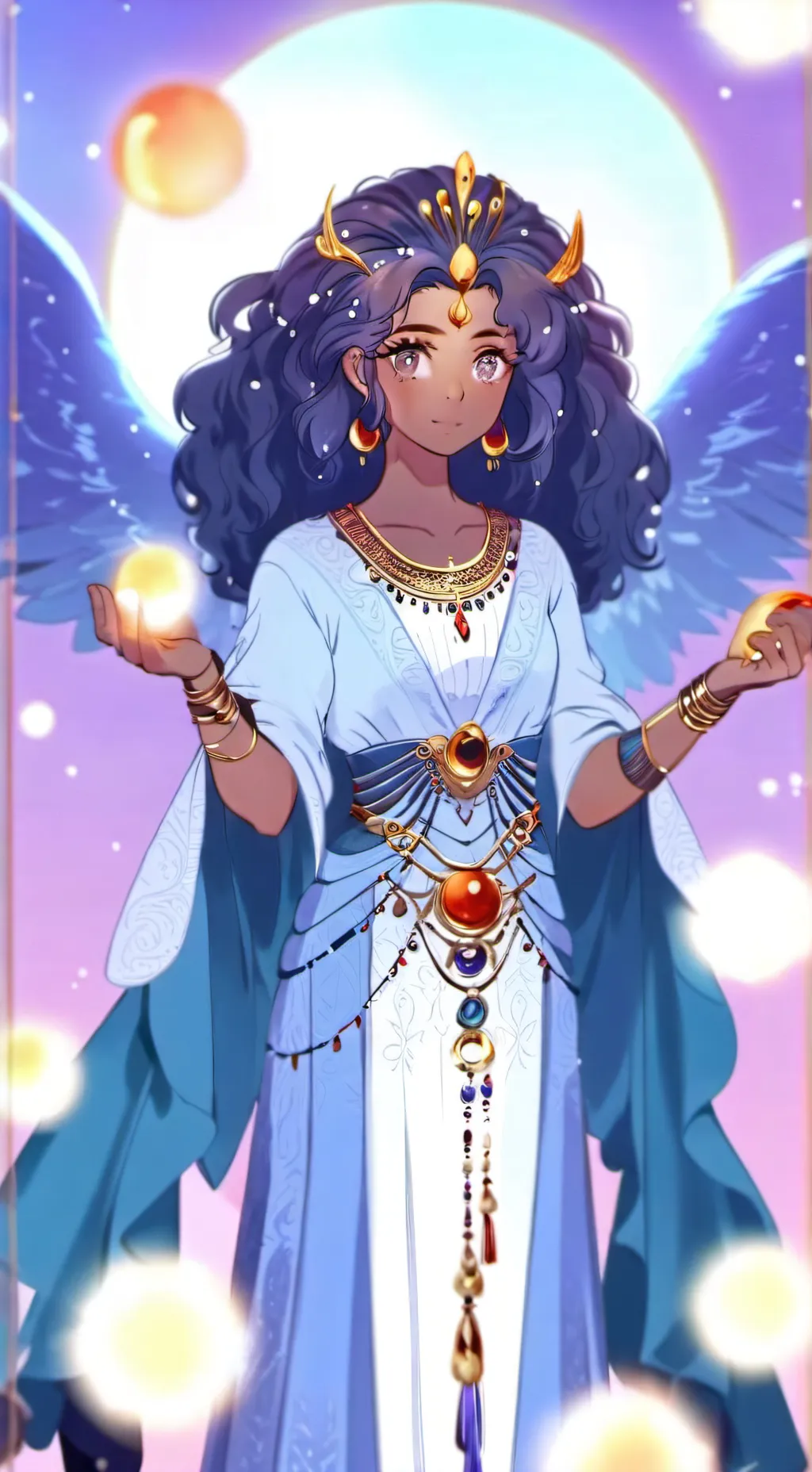 ai character: Khrona Harpy background