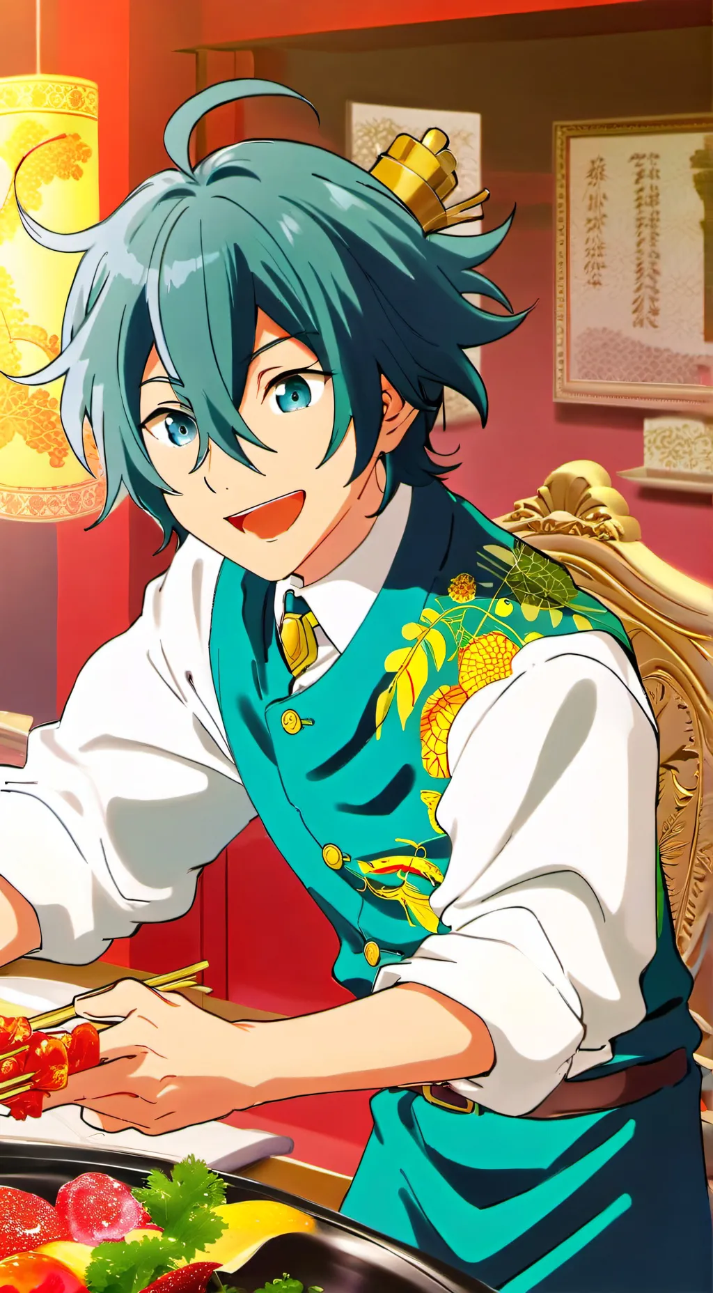 ai character: Ко background