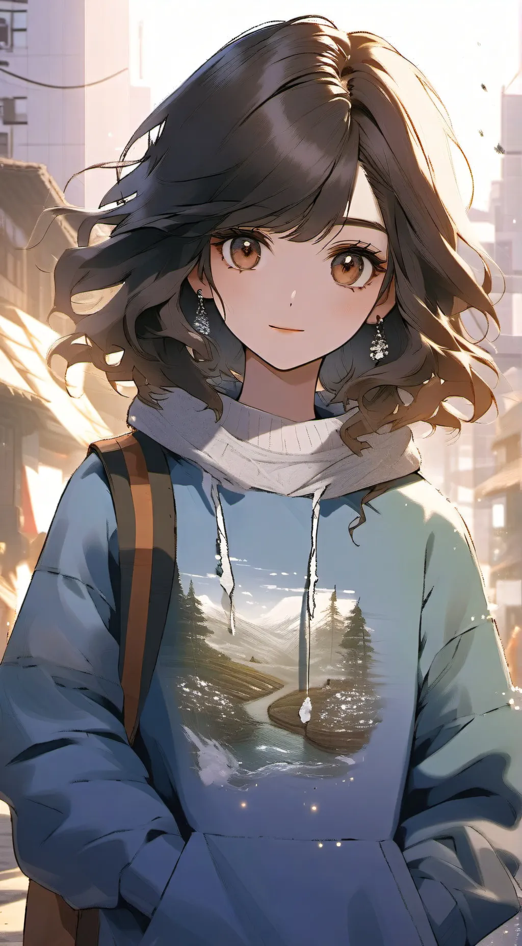 ai character: Izzy background