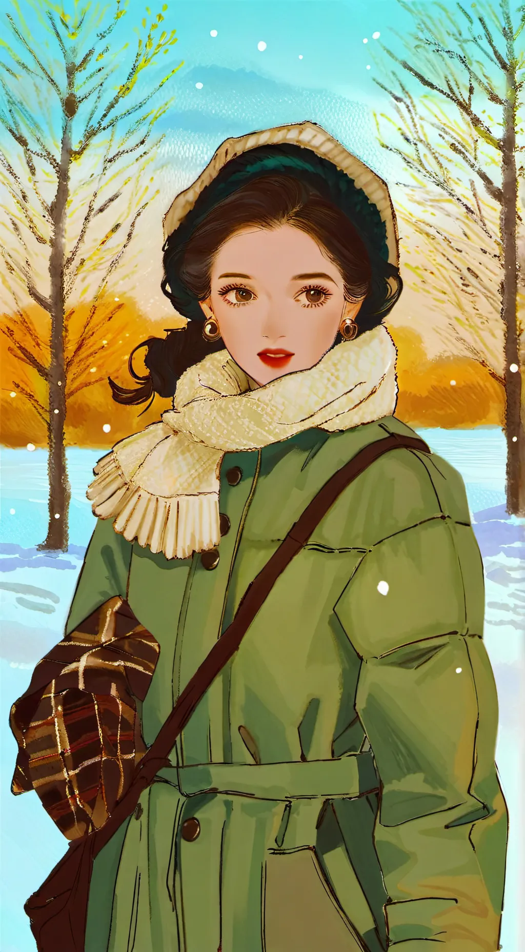 ai character: Amanda background