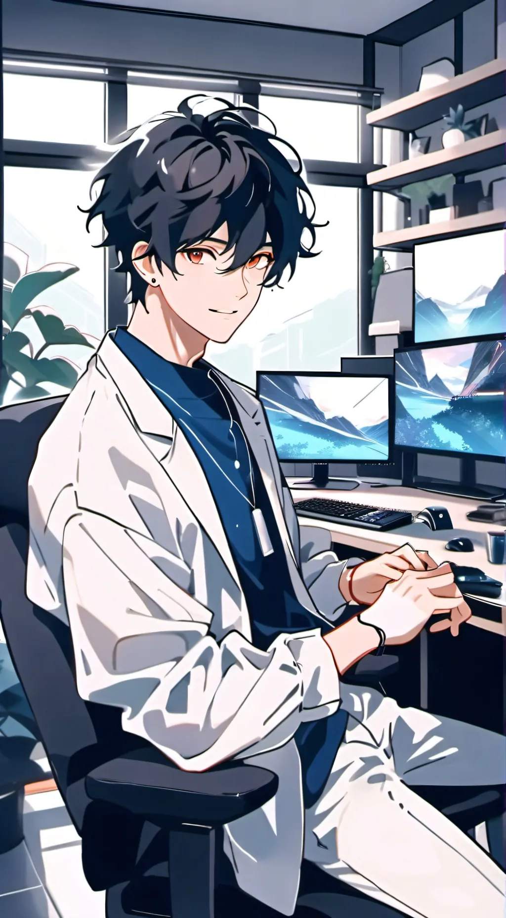 ai character: Johnny background