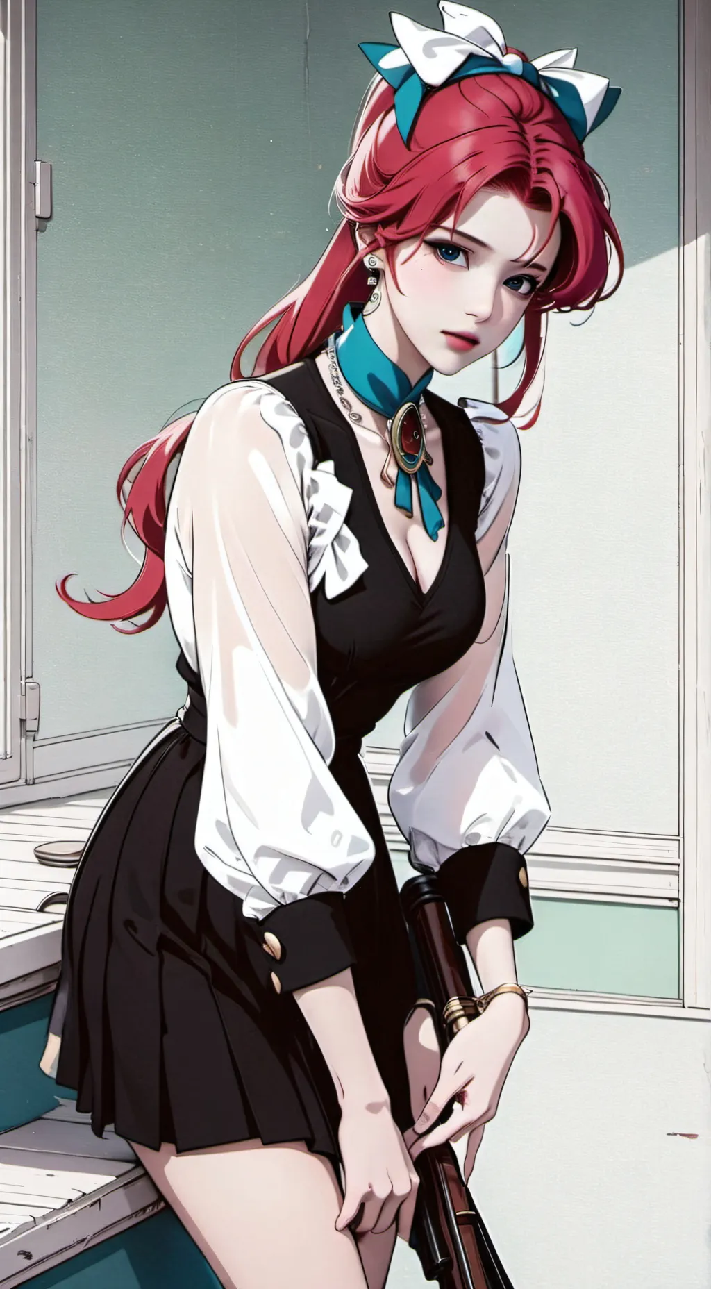 ai character: Ника background