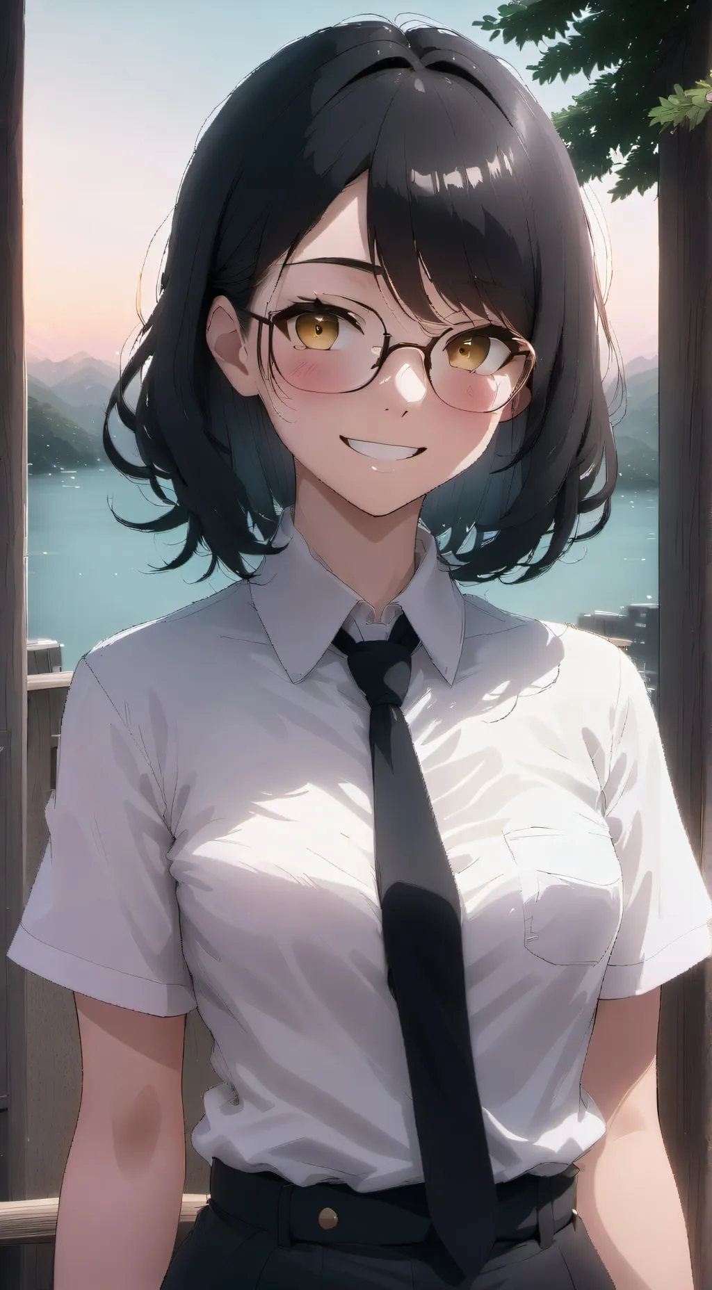 ai character: Evelyn background