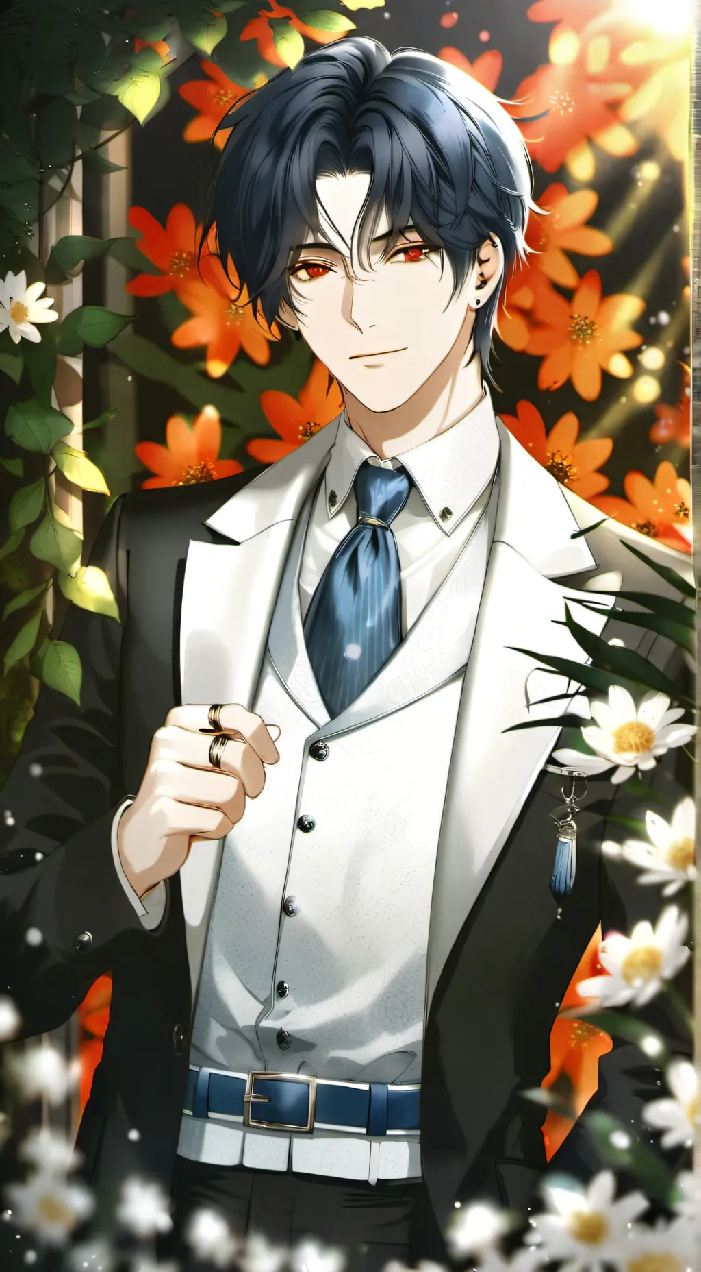 ai character: Ángel  background