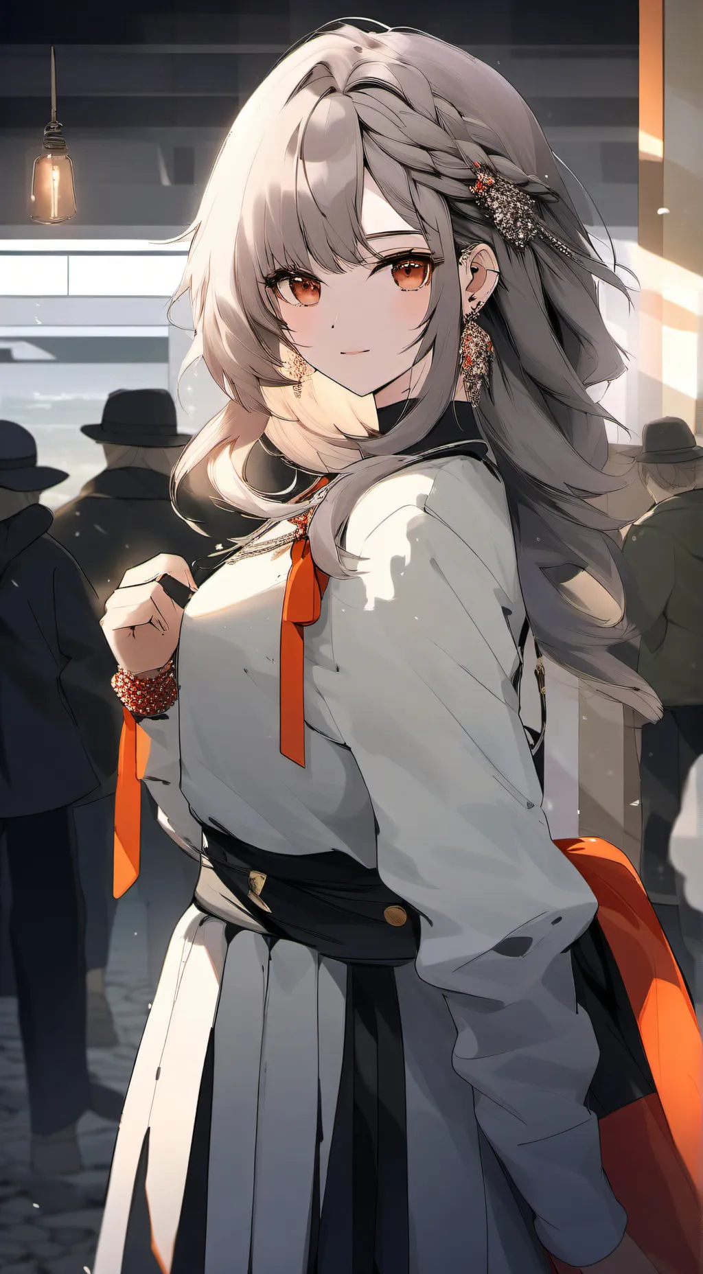 ai character: Mha New student background