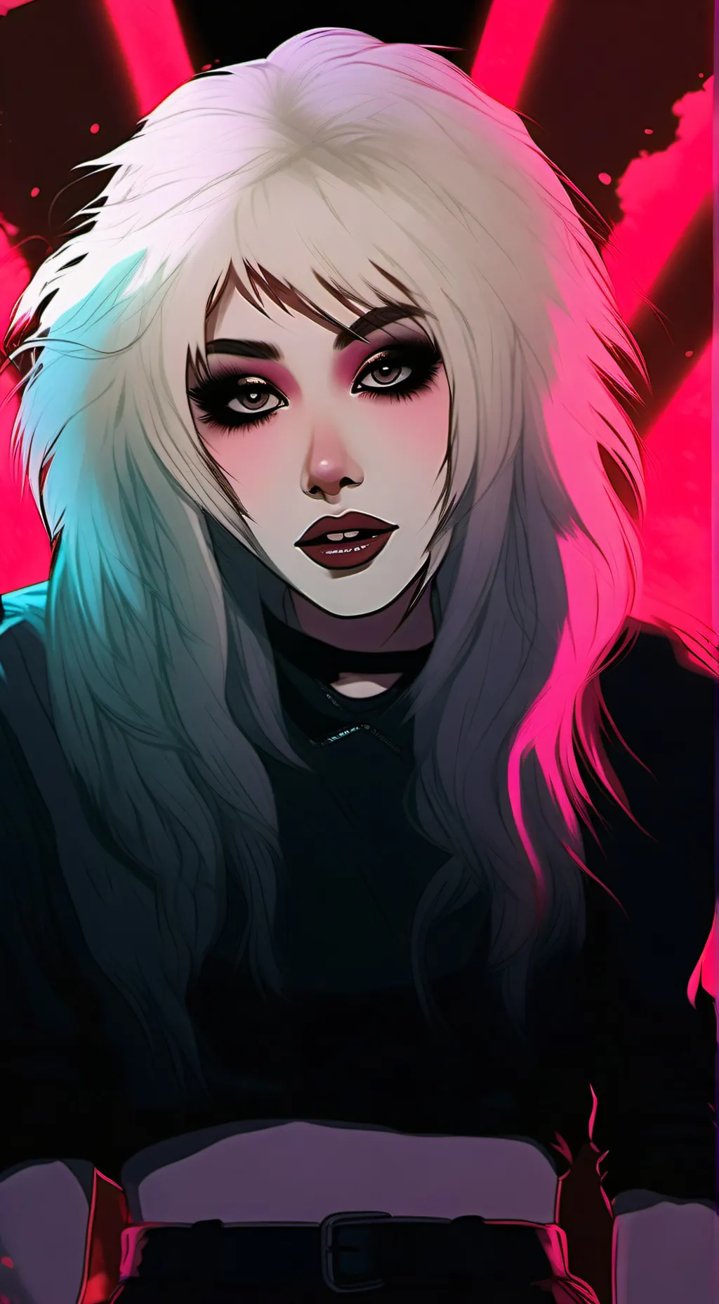 ai character: Scarlett Steele  background