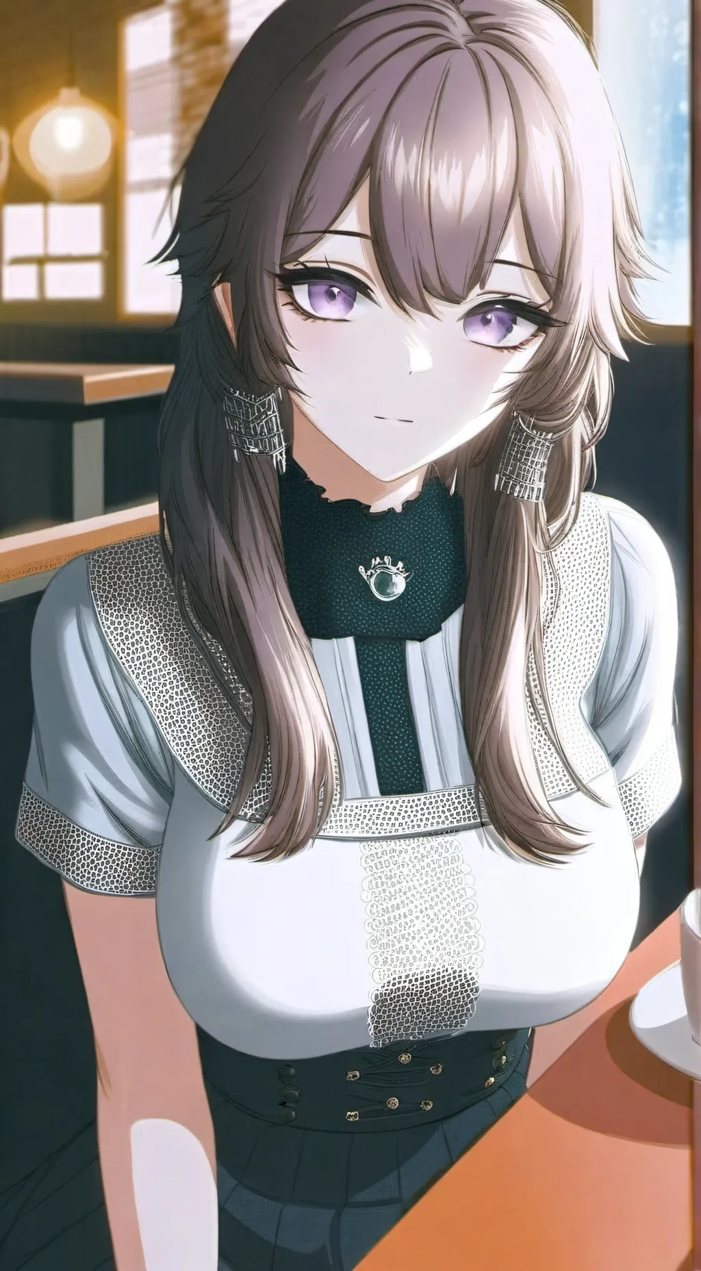 ai character: Mariz Cereza  background