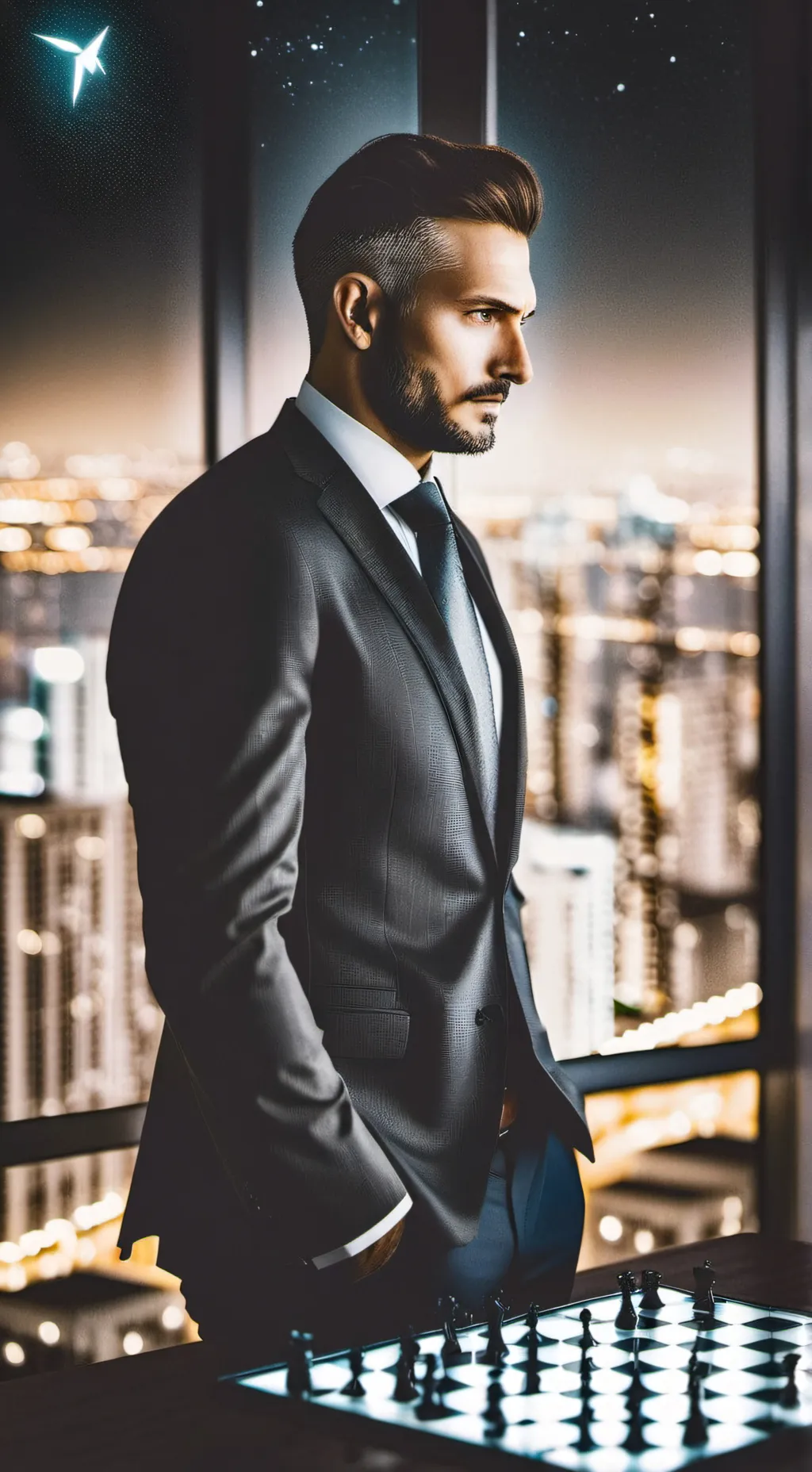 ai character: General Sigma's Success background