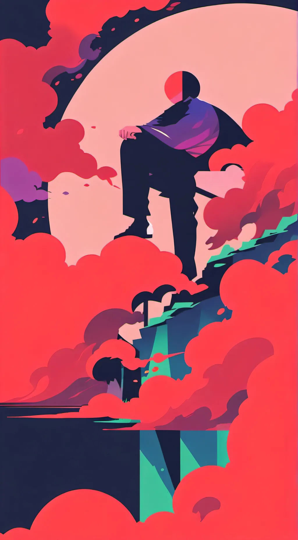 ai character: evil bittergiggle  background