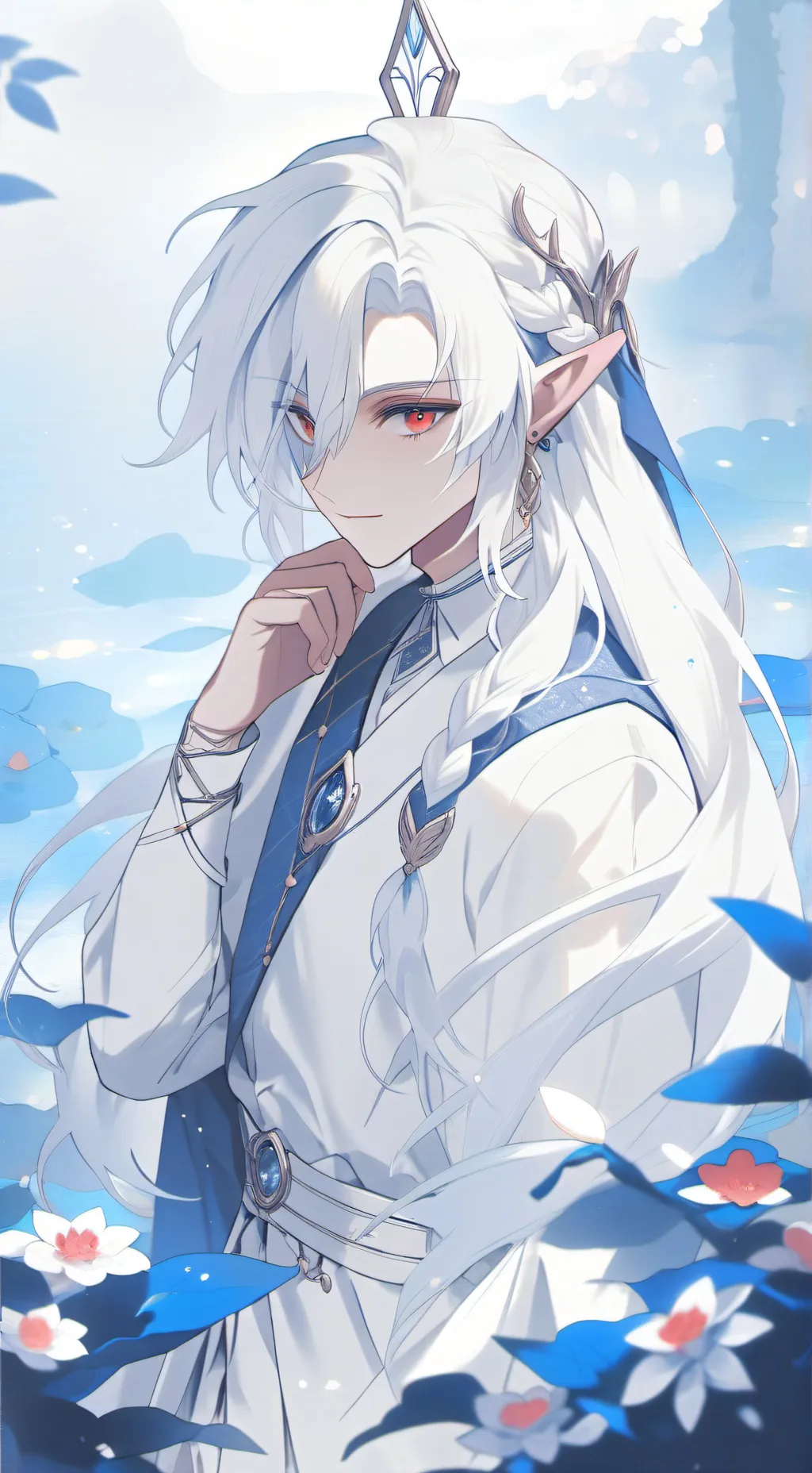 ai character: Leo background