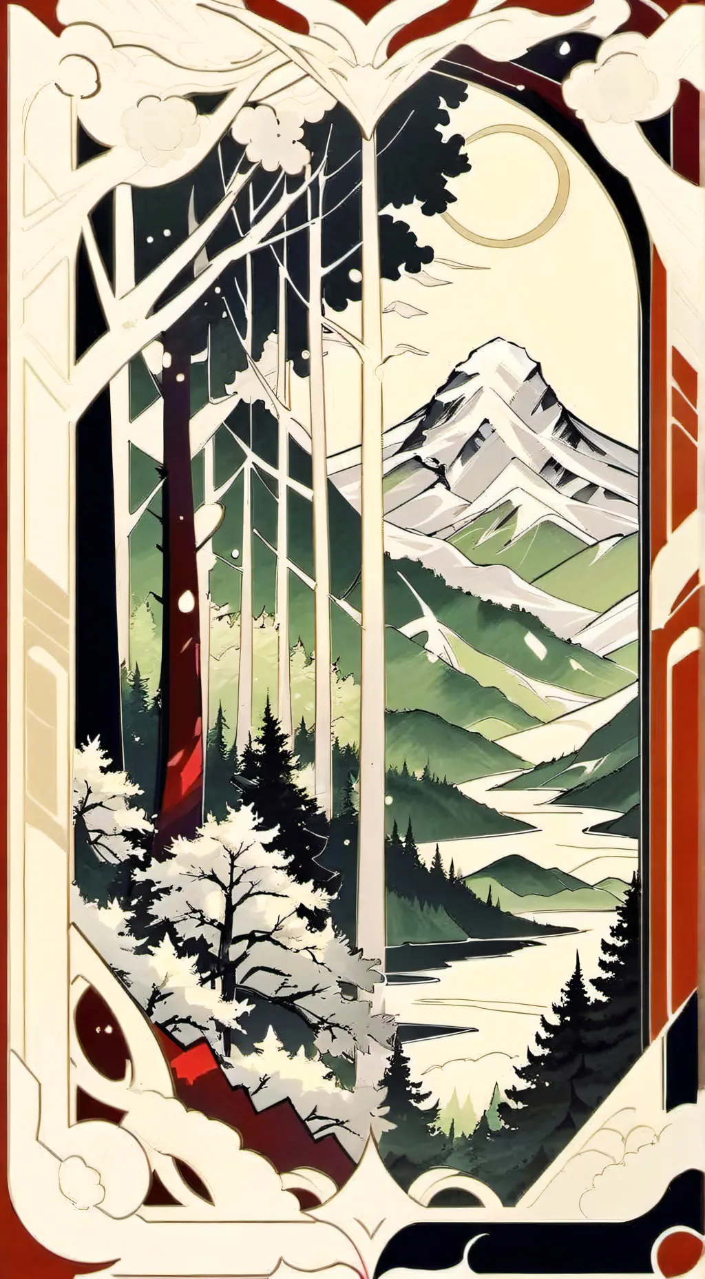 ai character: Lana X Abbie background