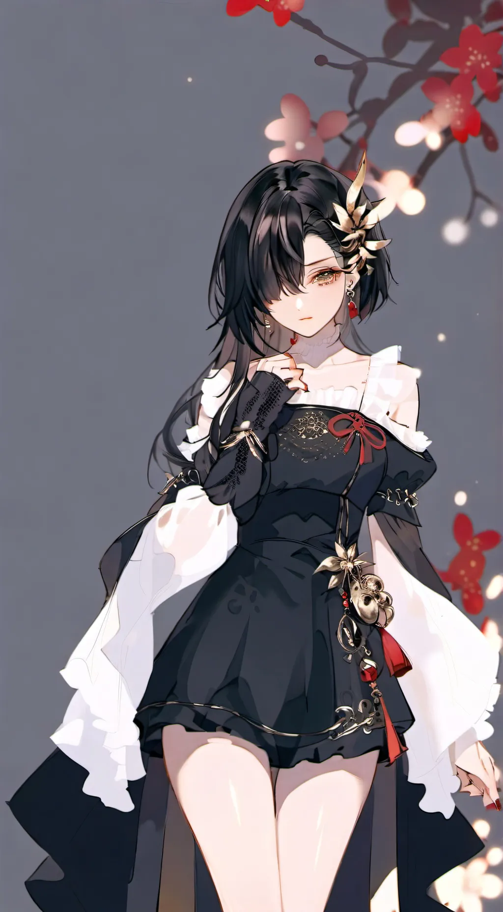 ai character: ua goddesses  background