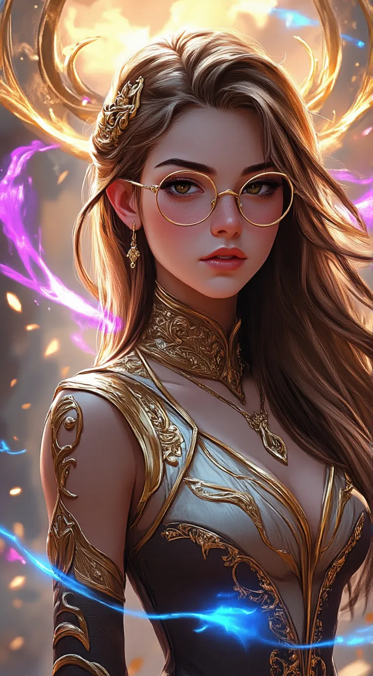 ai character: Emma Laurson  background