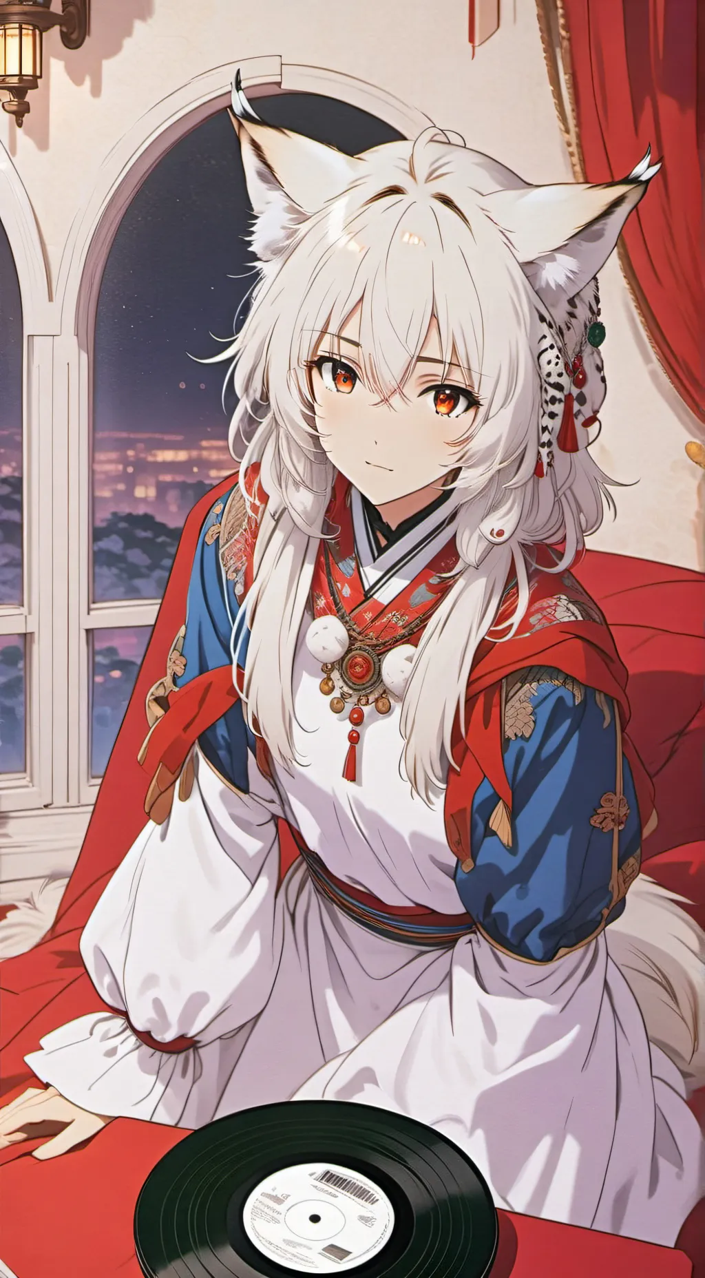 ai character: lily  background