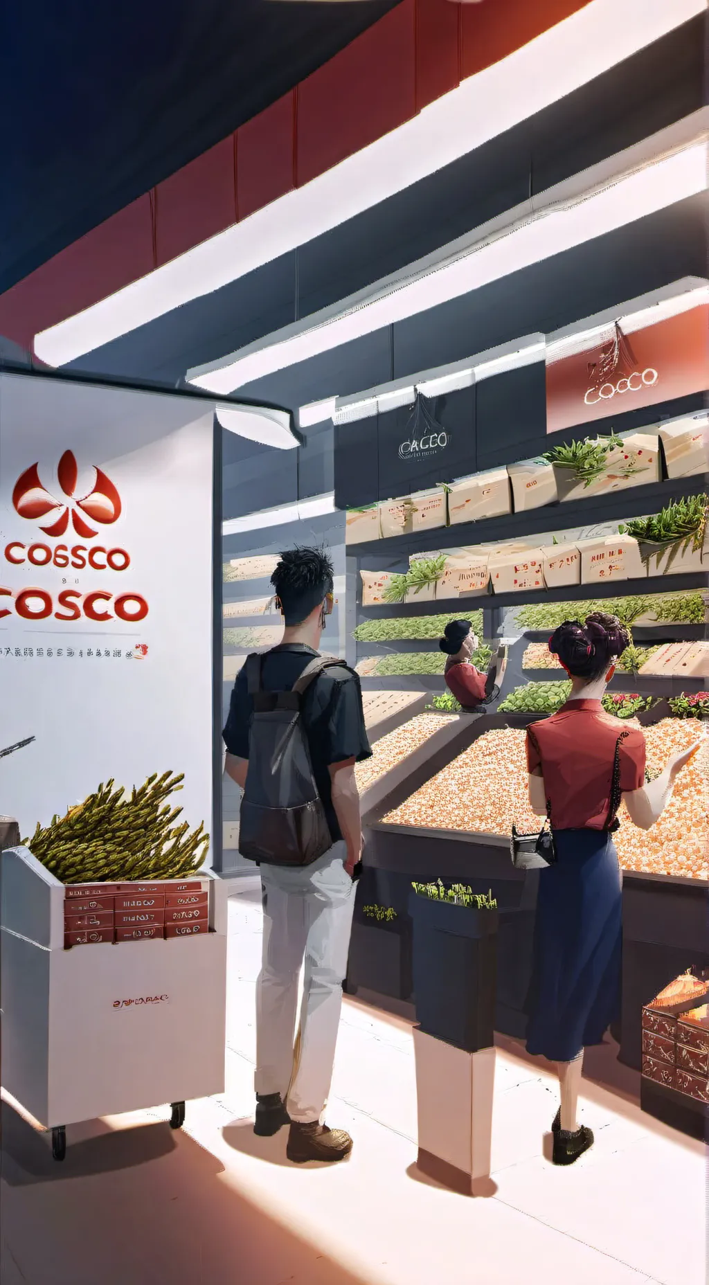 ai character: spruki tienda  background