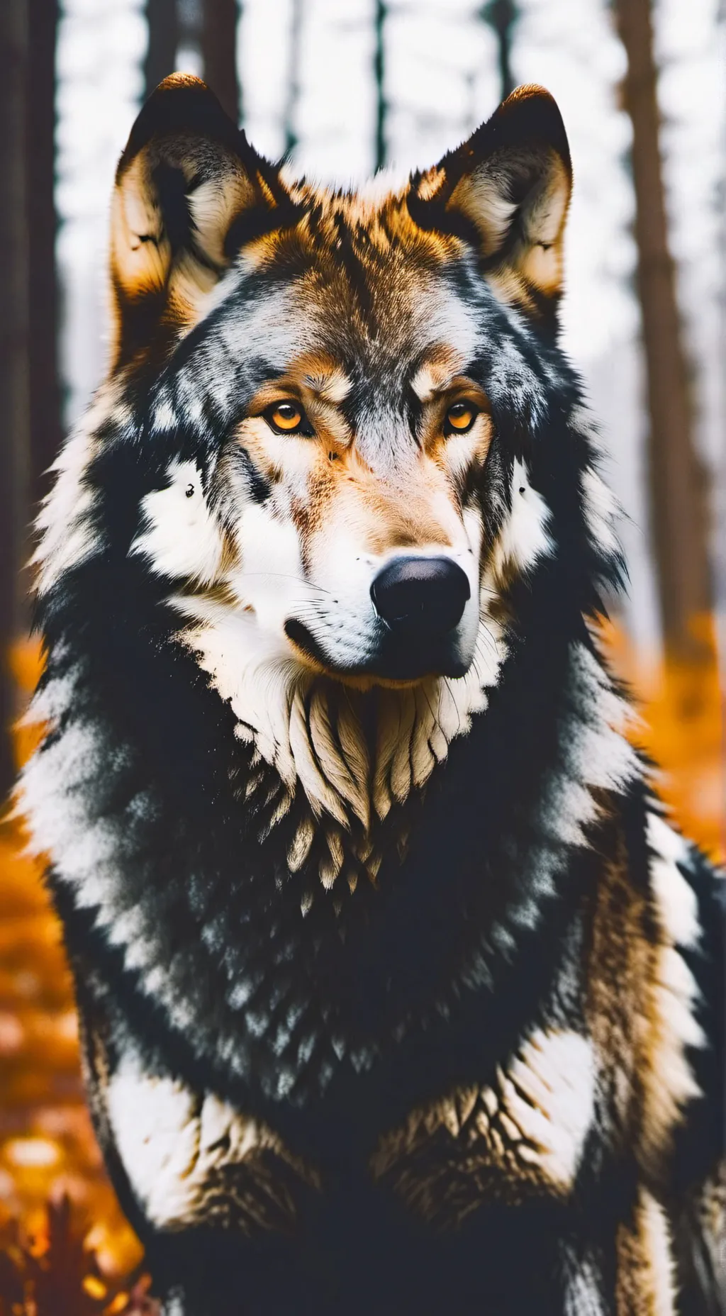 ai character: Bear background