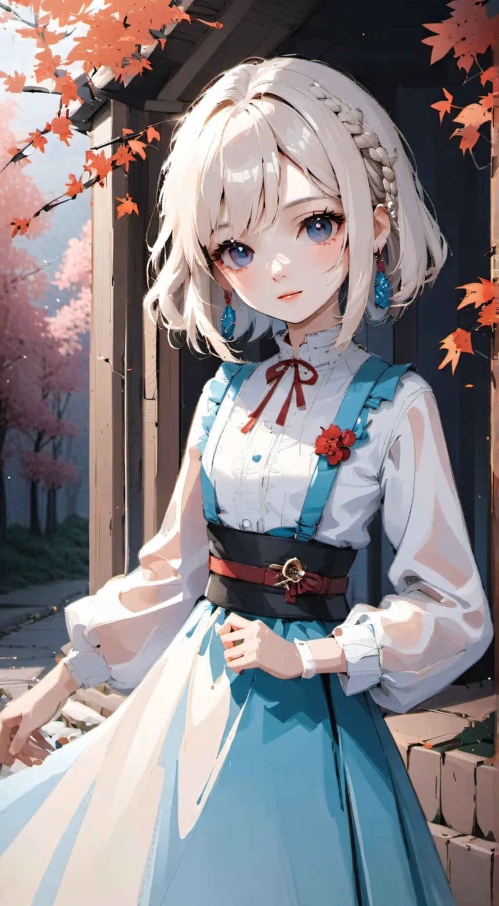 ai character: MHAcoeur Kirishima background