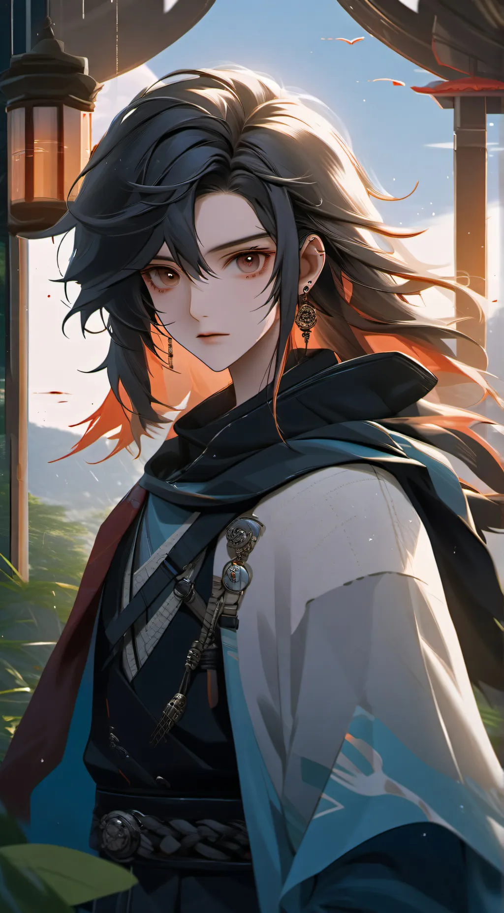 ai character: Liam  background