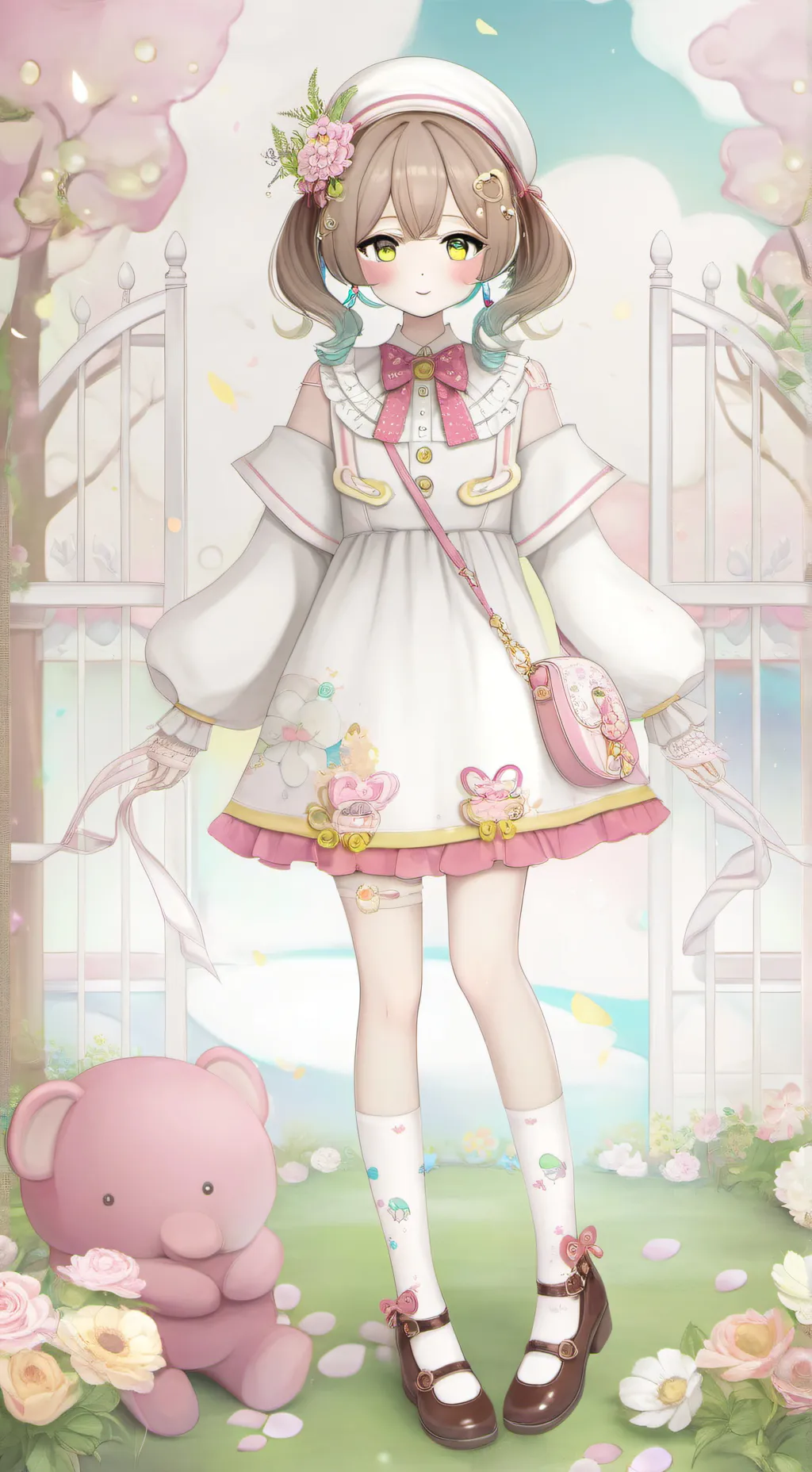 ai character: wenda sexy background