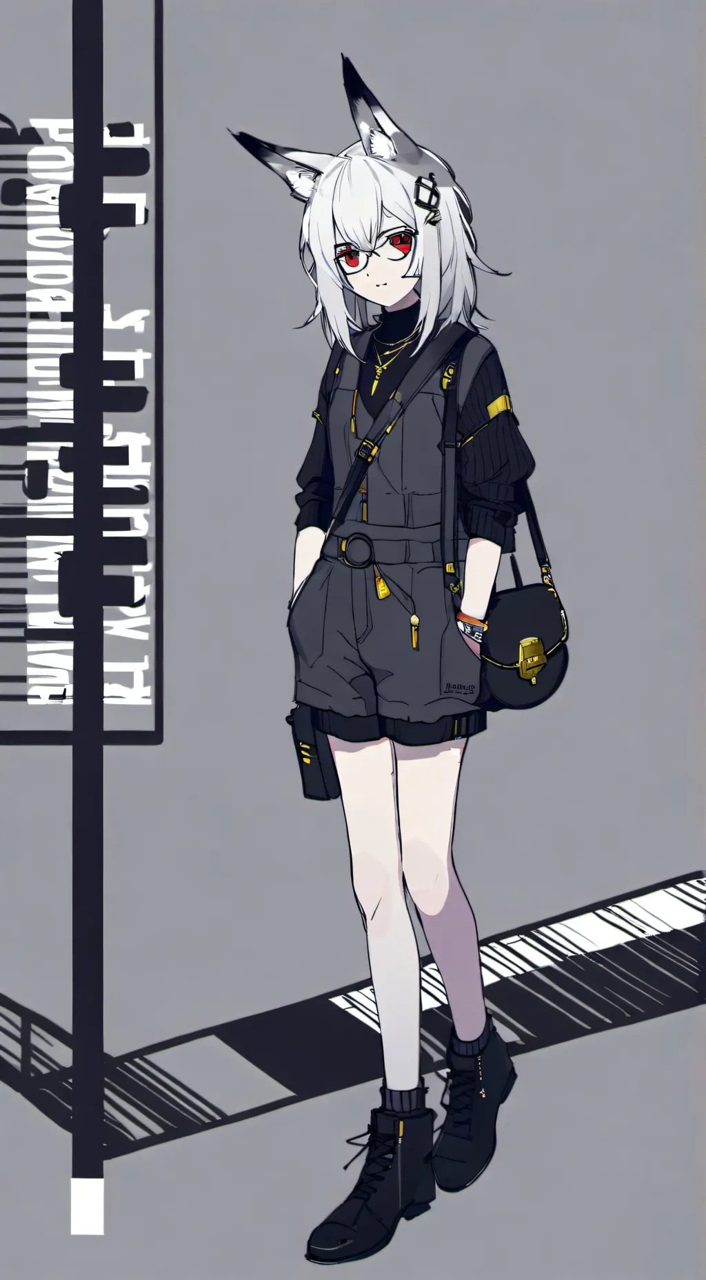 ai character: luna background