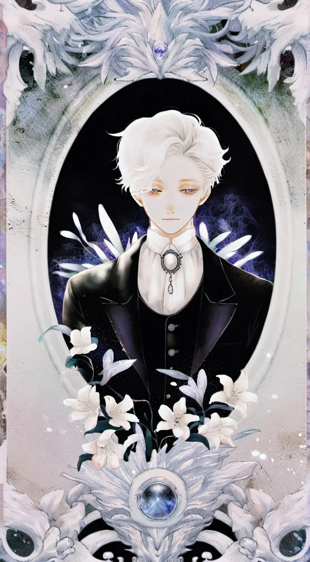 ai character: ☁︎Gojo Satoru ☁︎ background