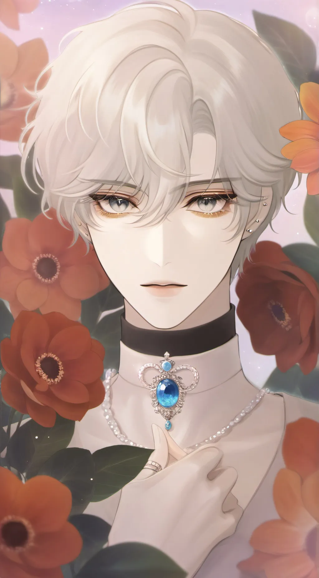 ai character: ross🎀🍇 background