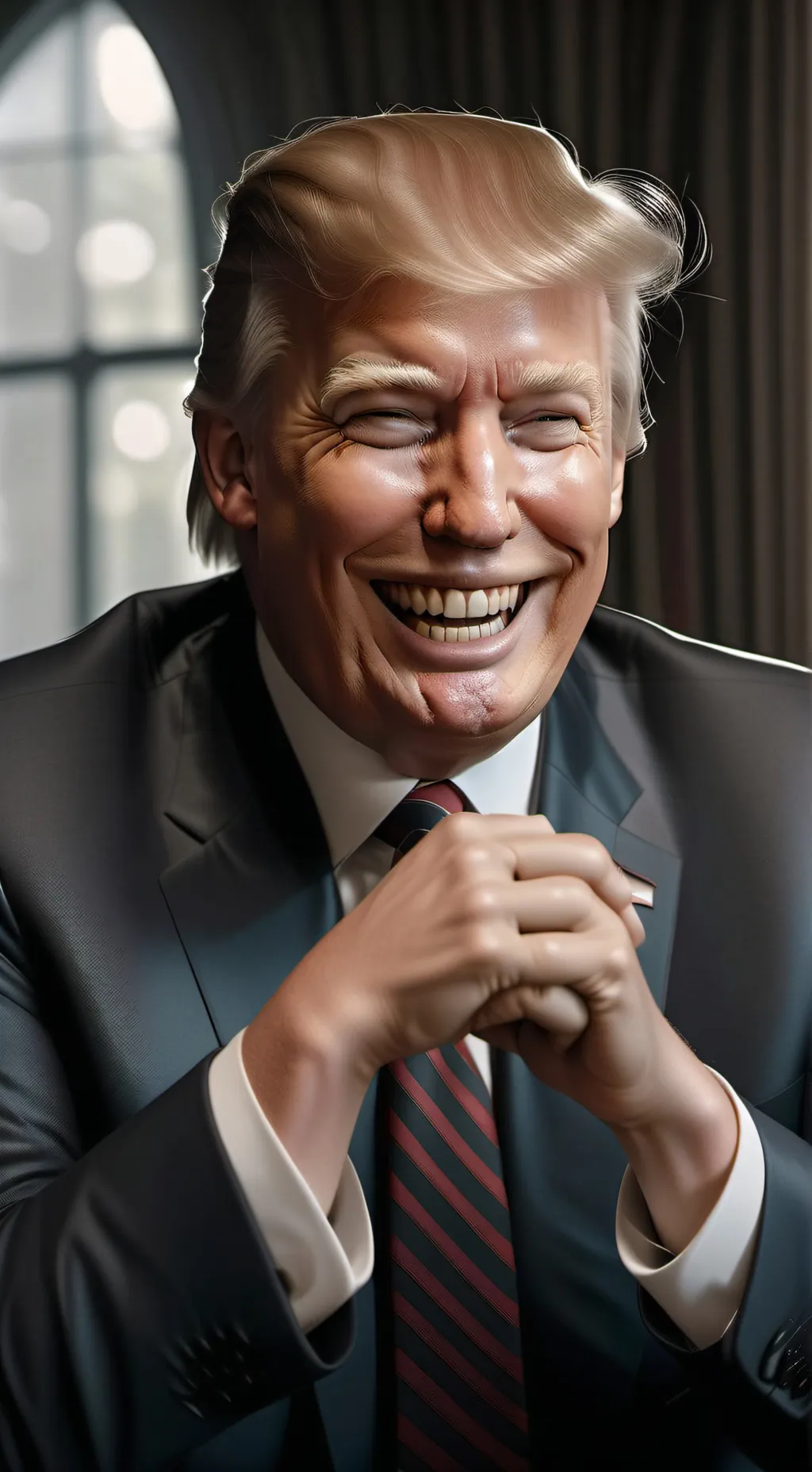 ai character: Donald Trump Memes background