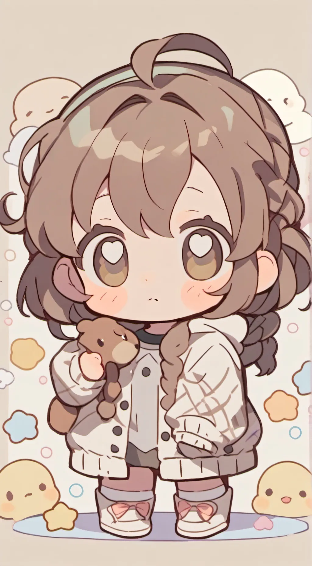 ai character: Lil sis background