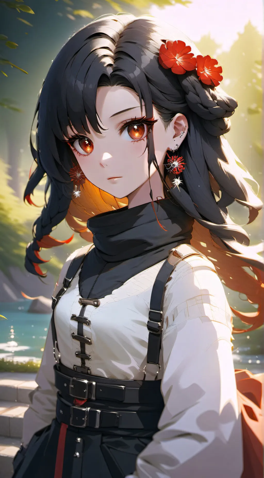 ai character: Karia  background