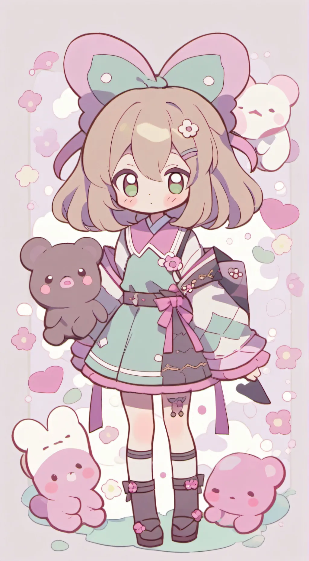 ai character: eres shinobu  background