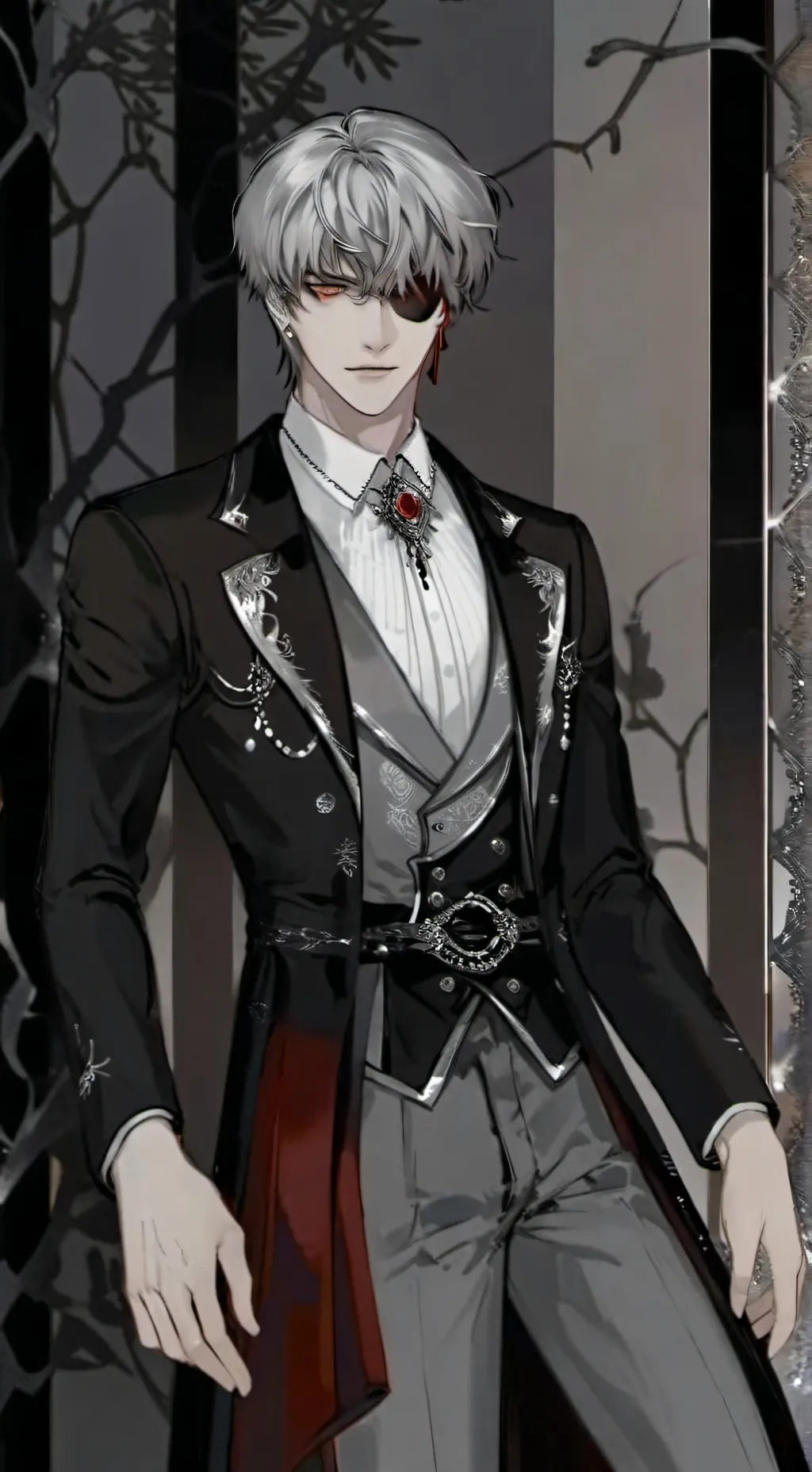 ai character: ✨🔥Alexander✨ background