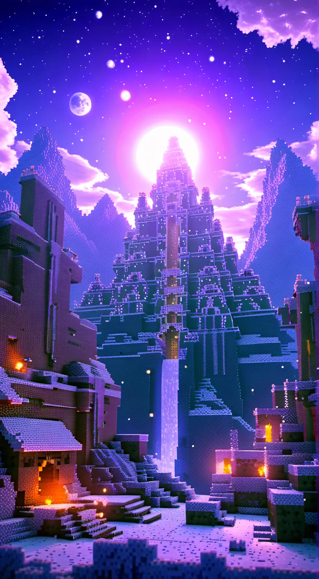 ai character: Mimecraft background