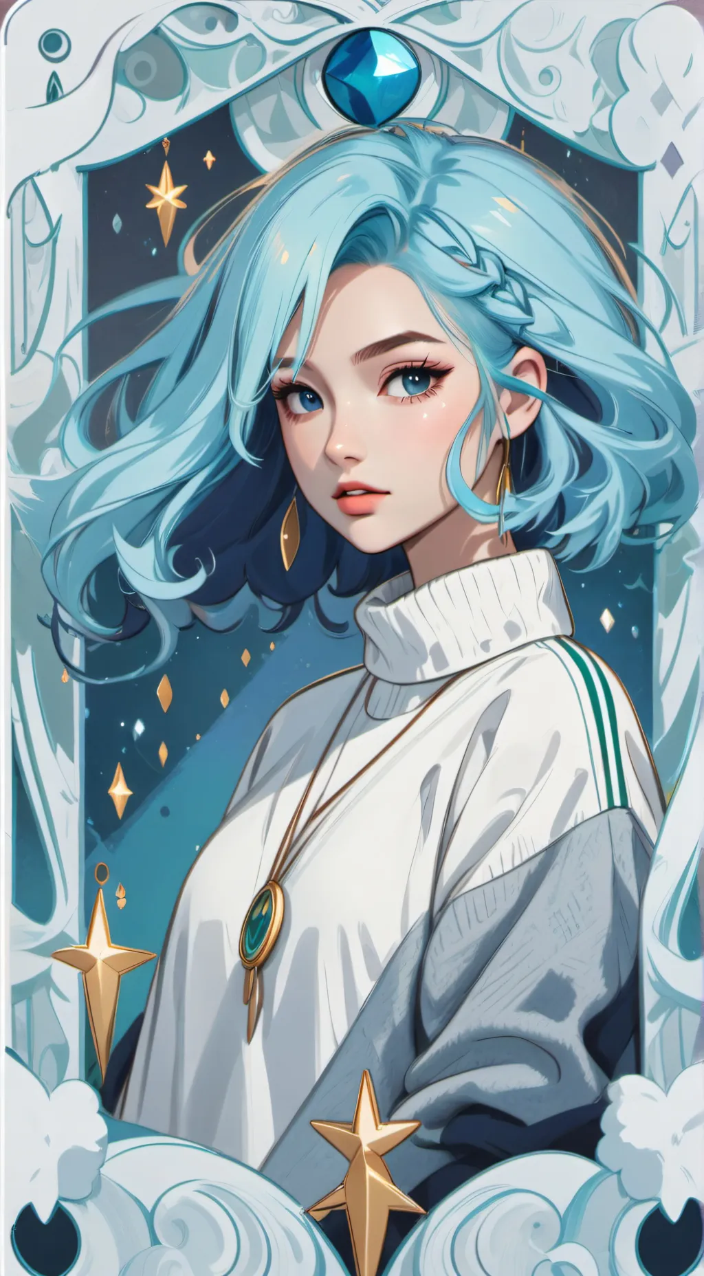 ai character: °Janet° background