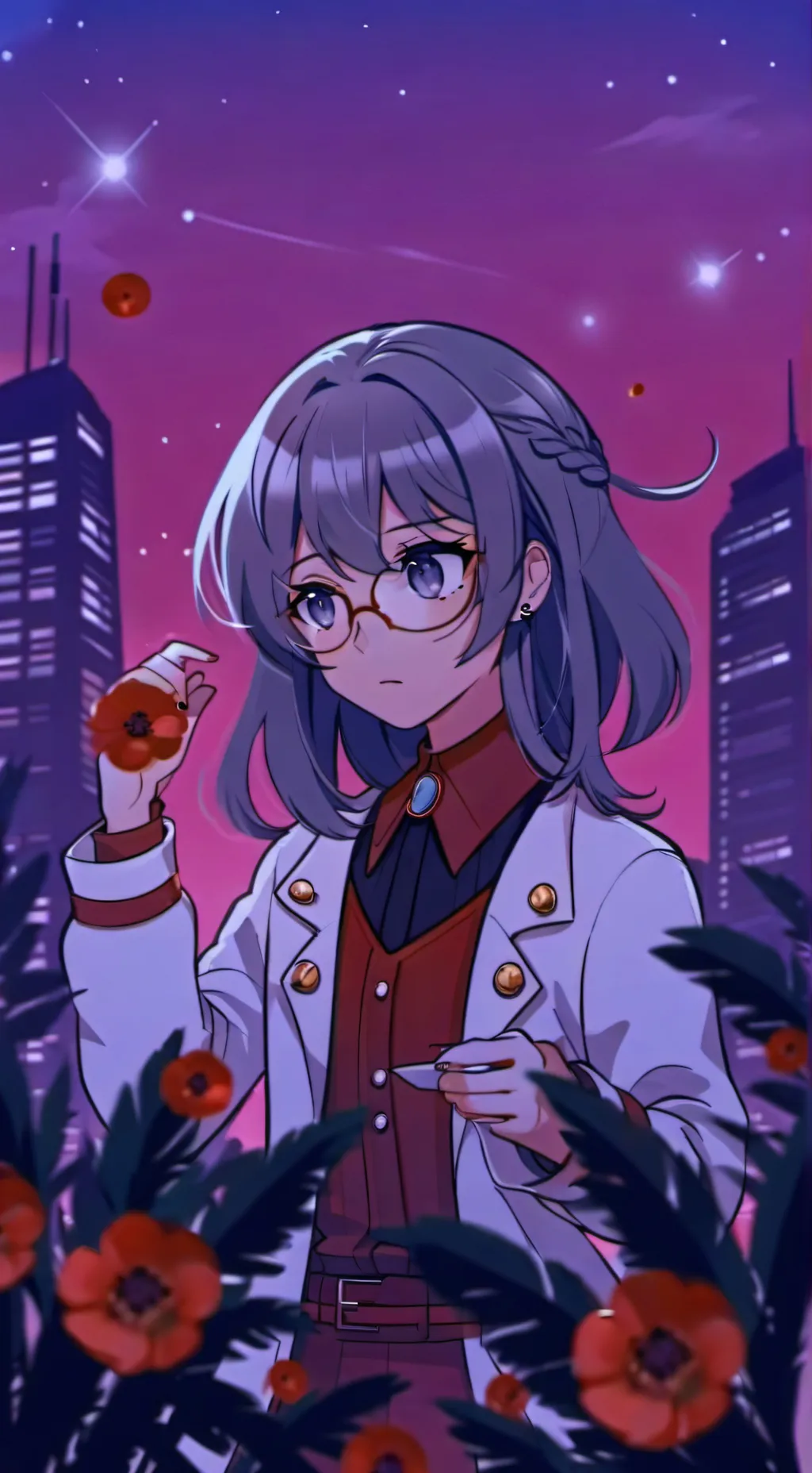 ai character: кира background