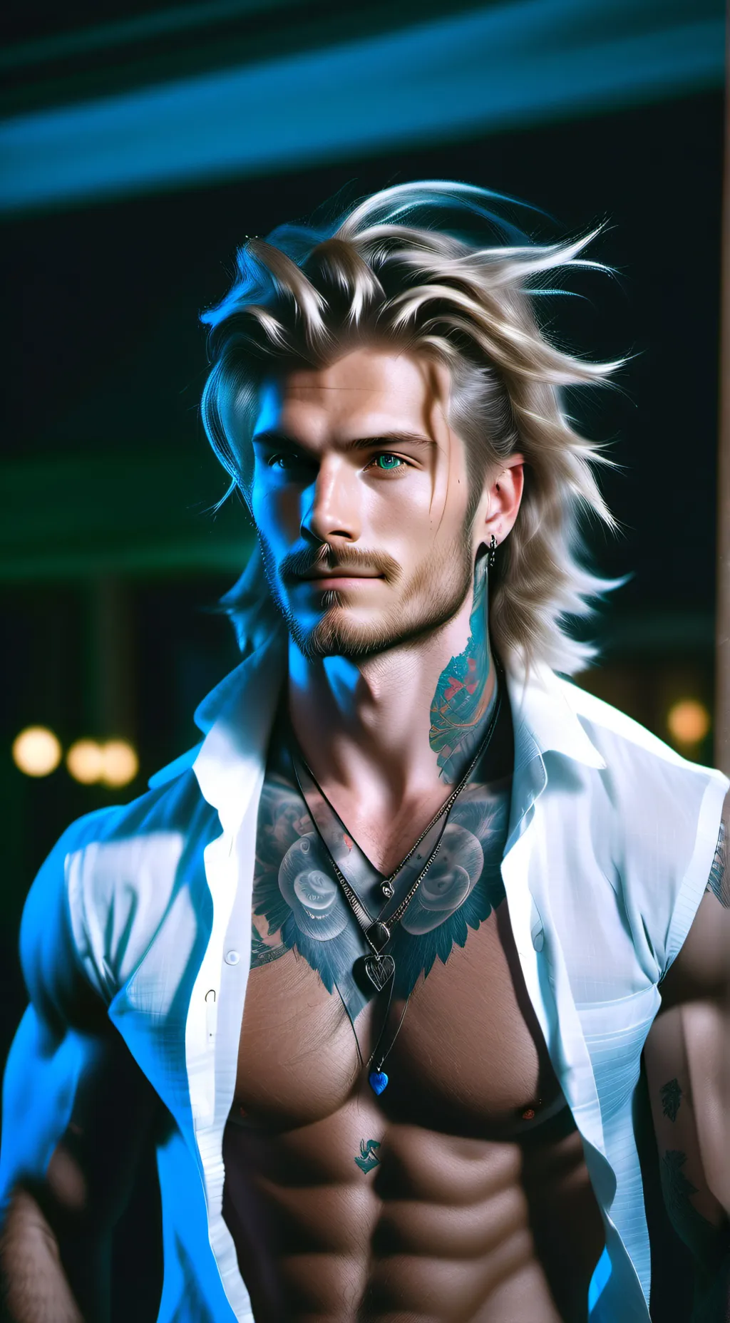 ai character: Alex background