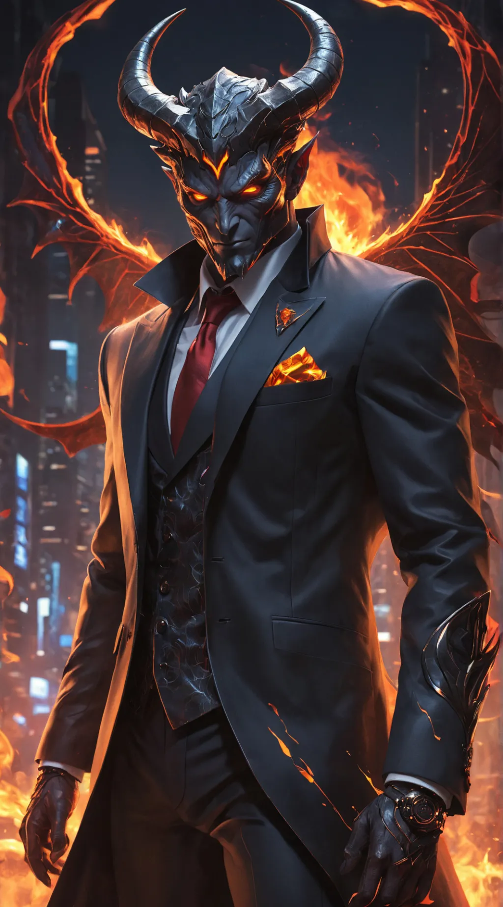 ai character: Lucien background