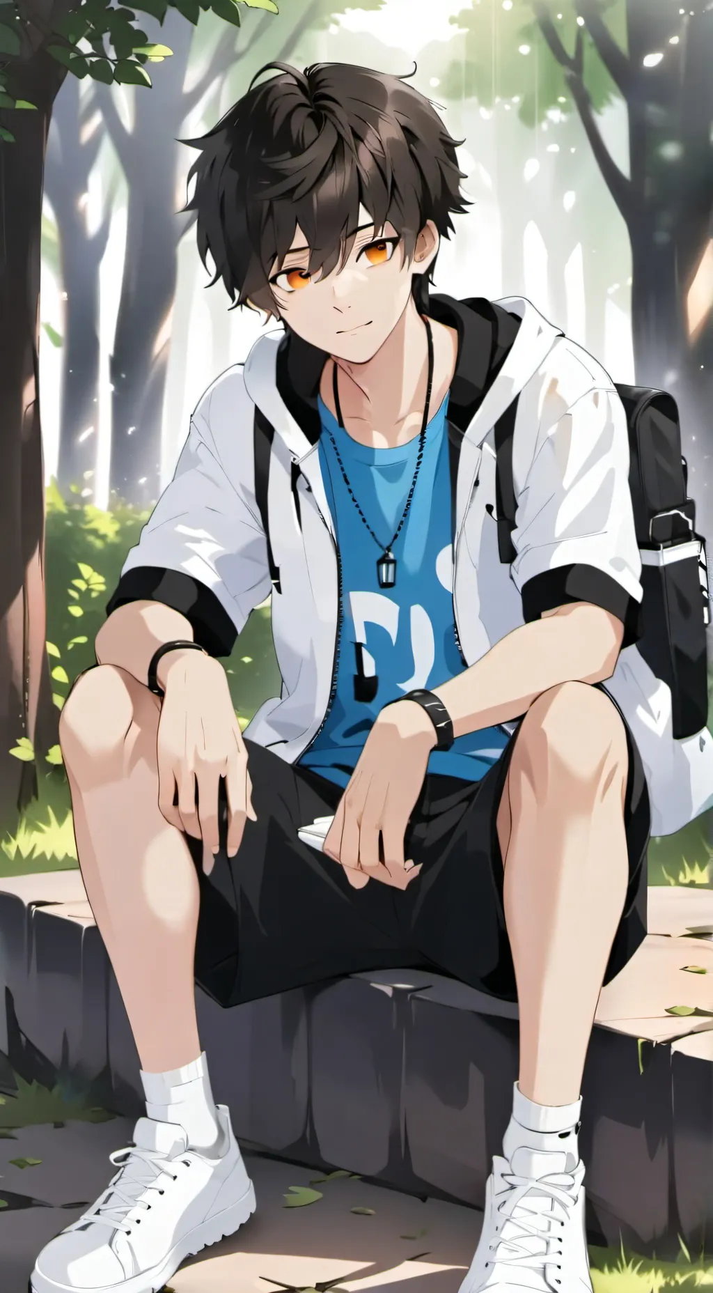 ai character: Muhammad & layla 4 background