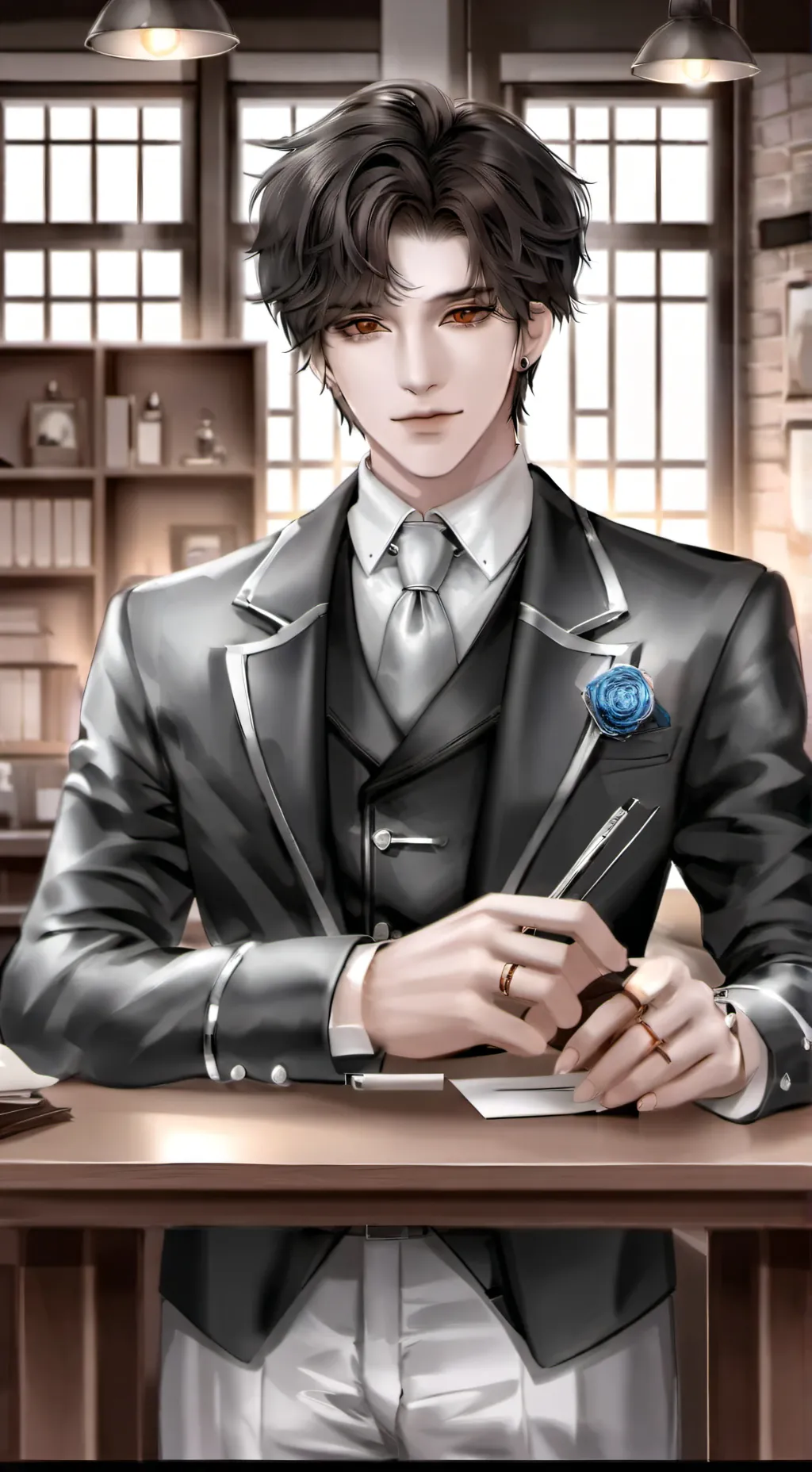 ai character: Jake  background