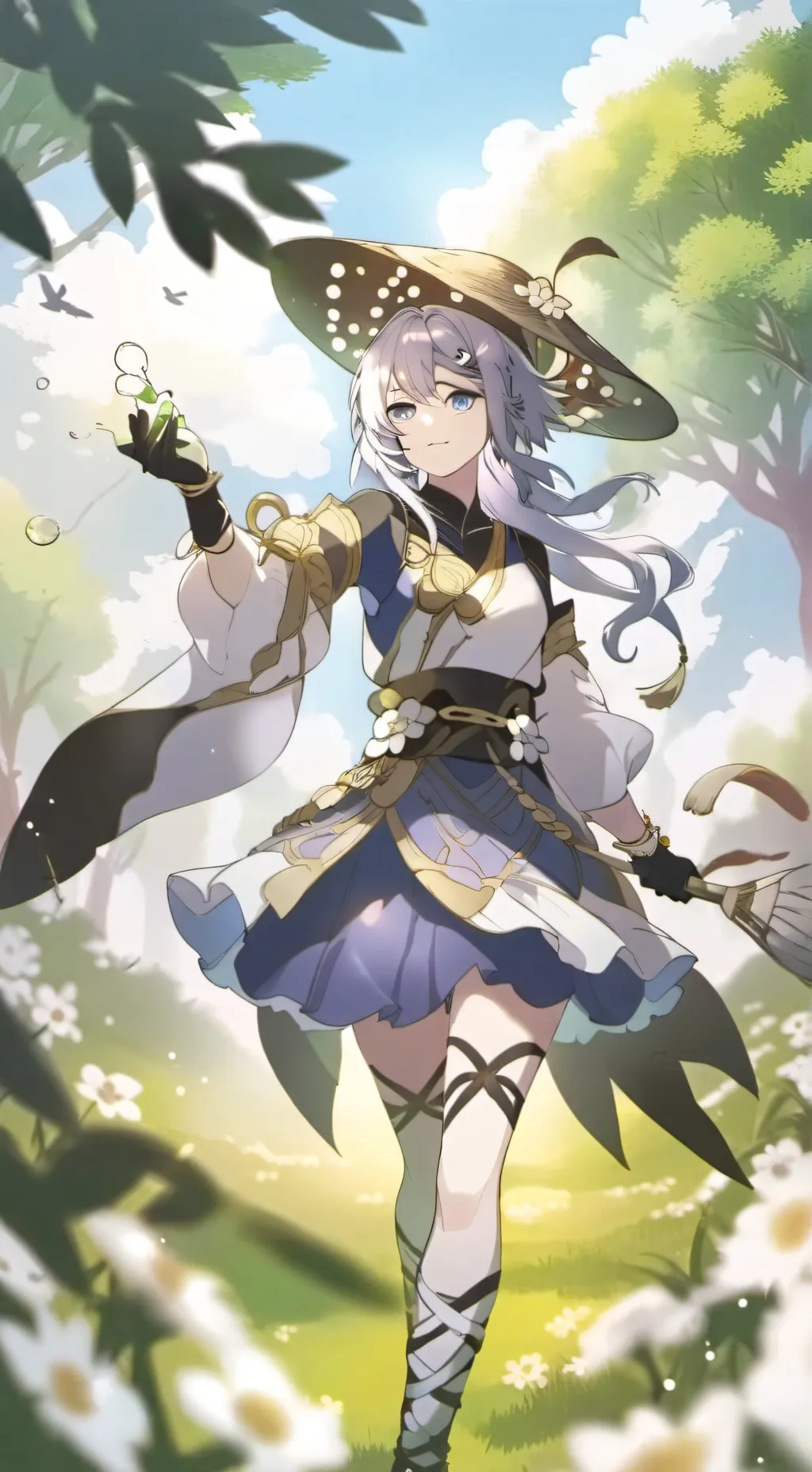 ai character: Rank world background