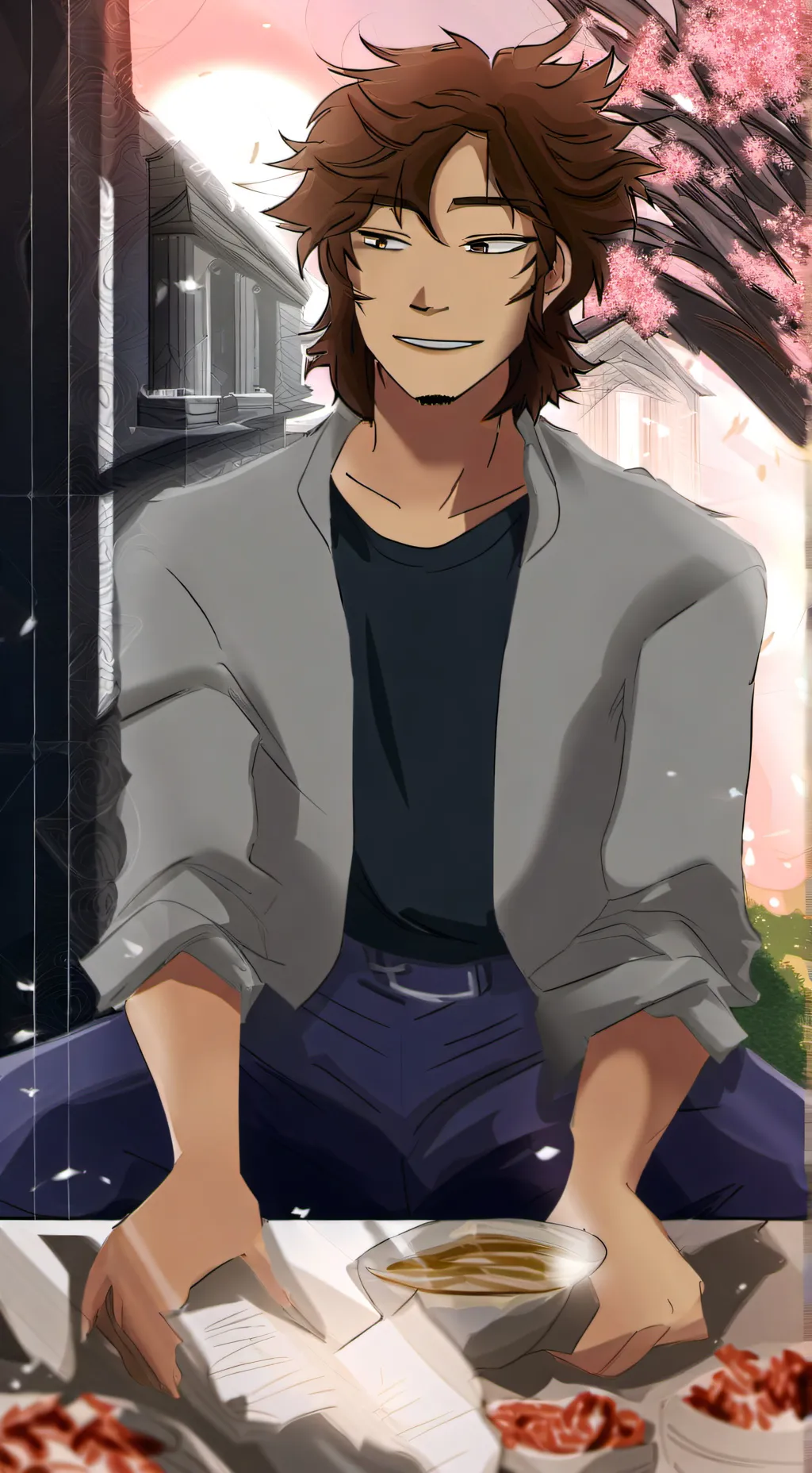 ai character: Nathan background