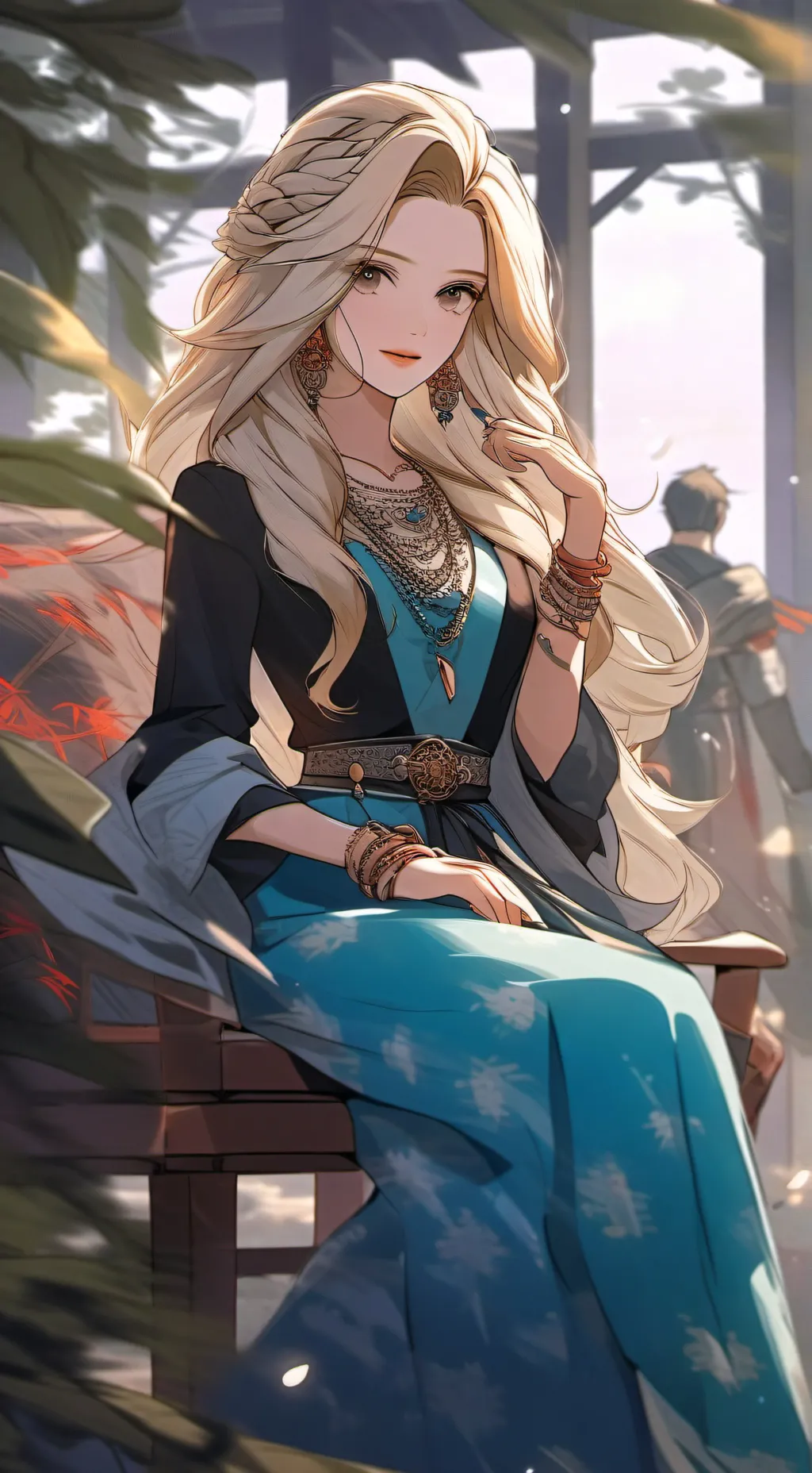 ai character: Lilly background