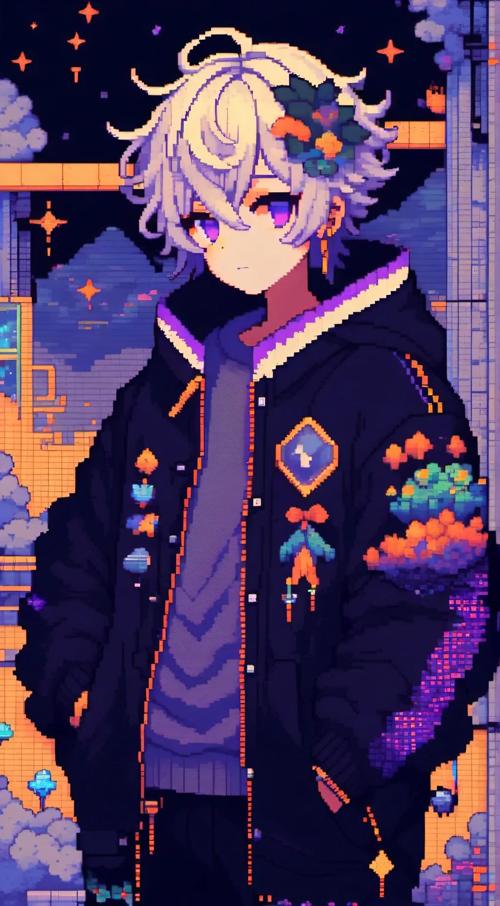 ai character: kny again yay background