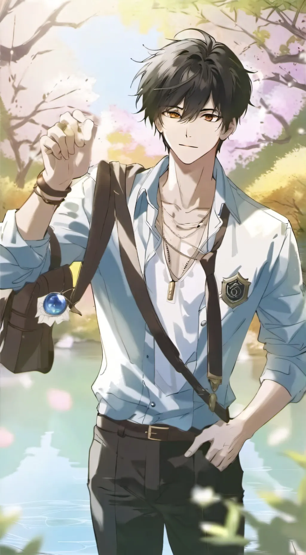 ai character: Taro Yamada background