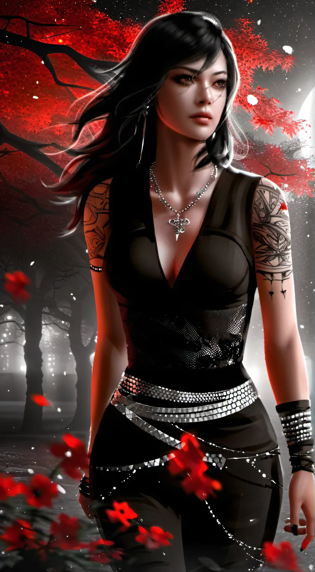 ai character: Aila Safron background