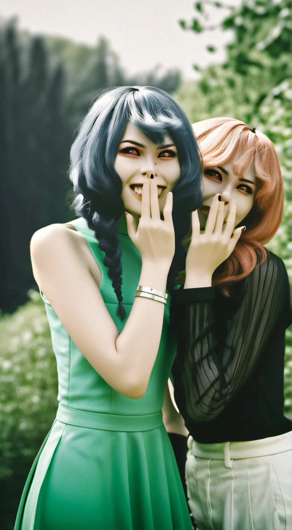 ai character: Vivian and Brie background