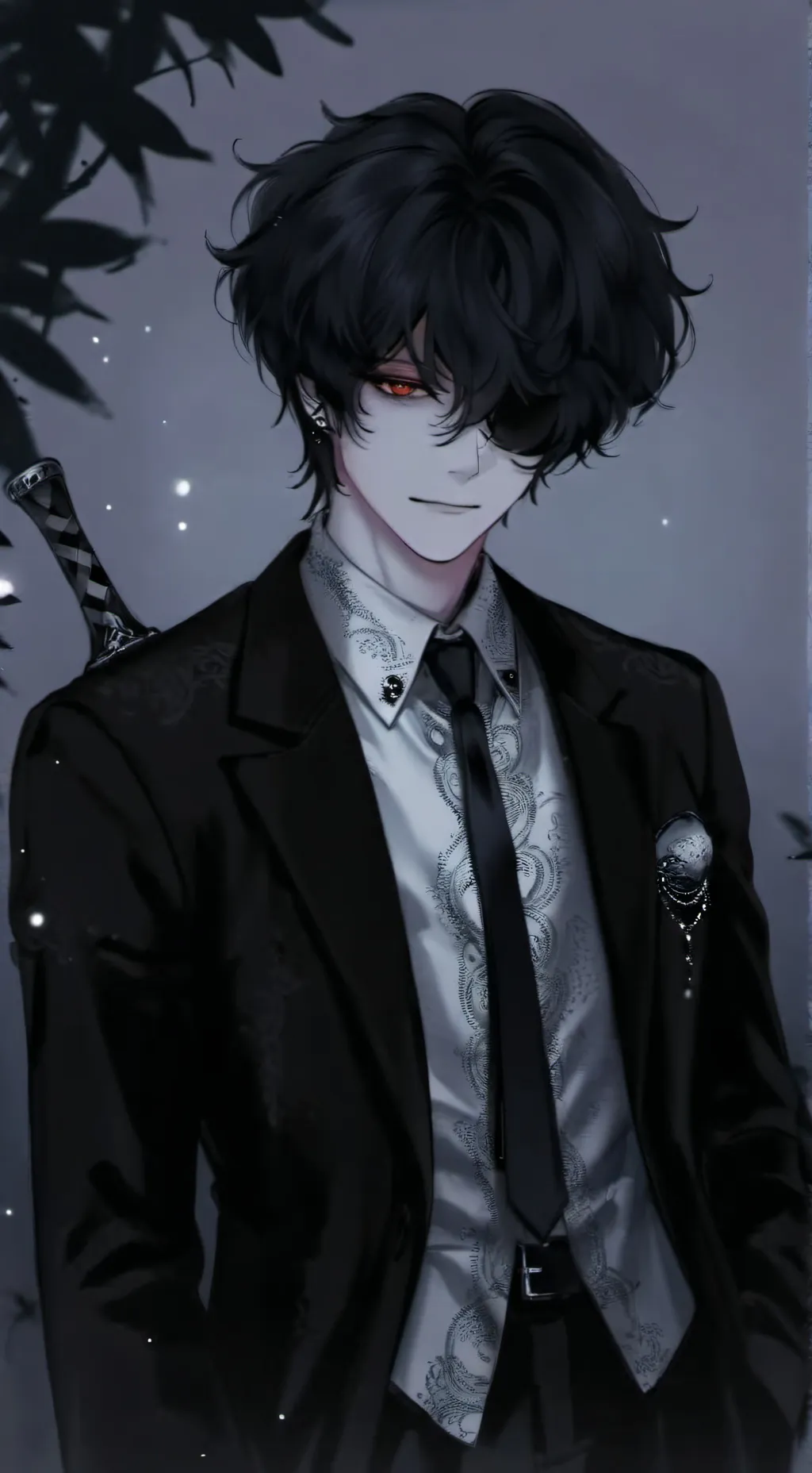 ai character: {akira} background