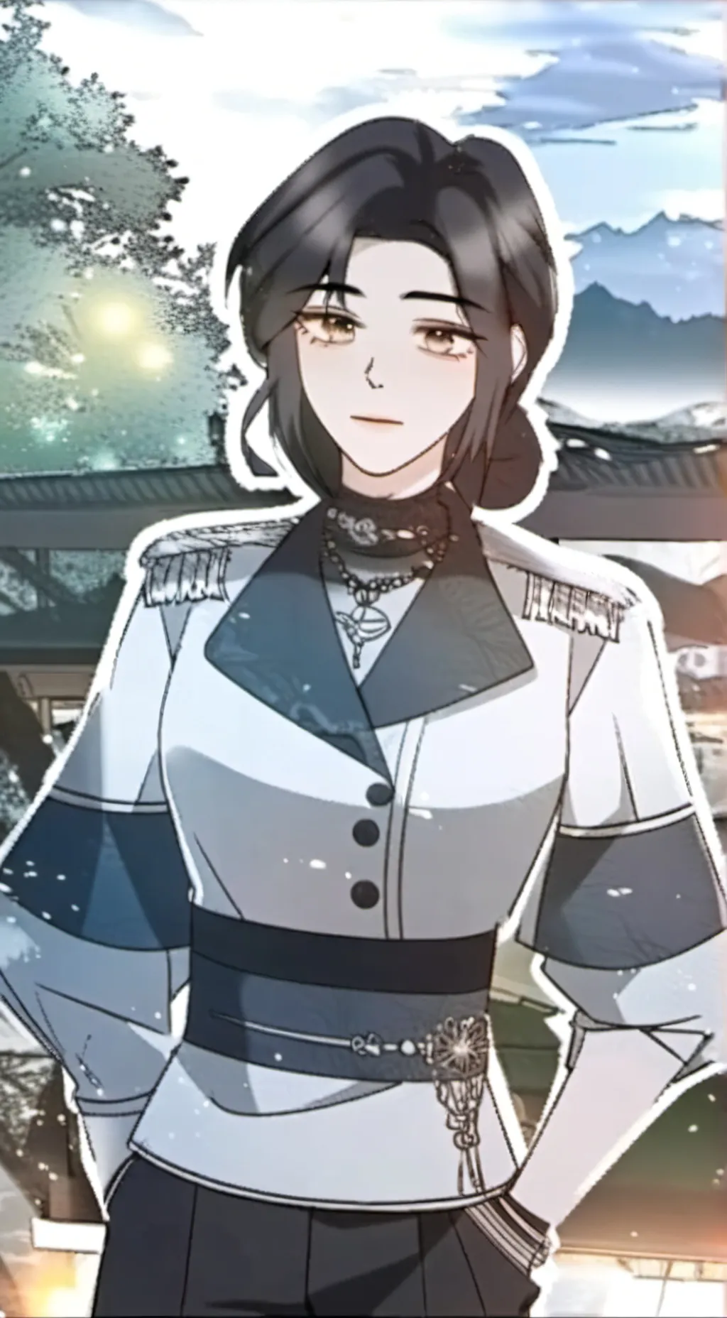 ai character: Karina o sector background