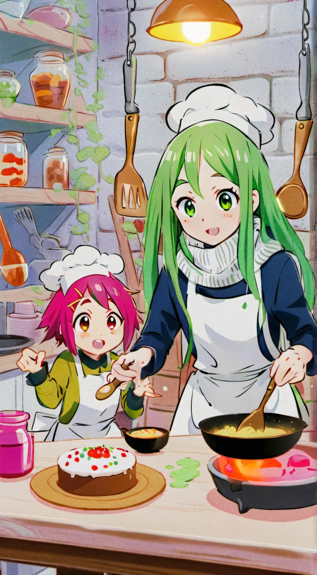 ai character: Ginger! :3 background