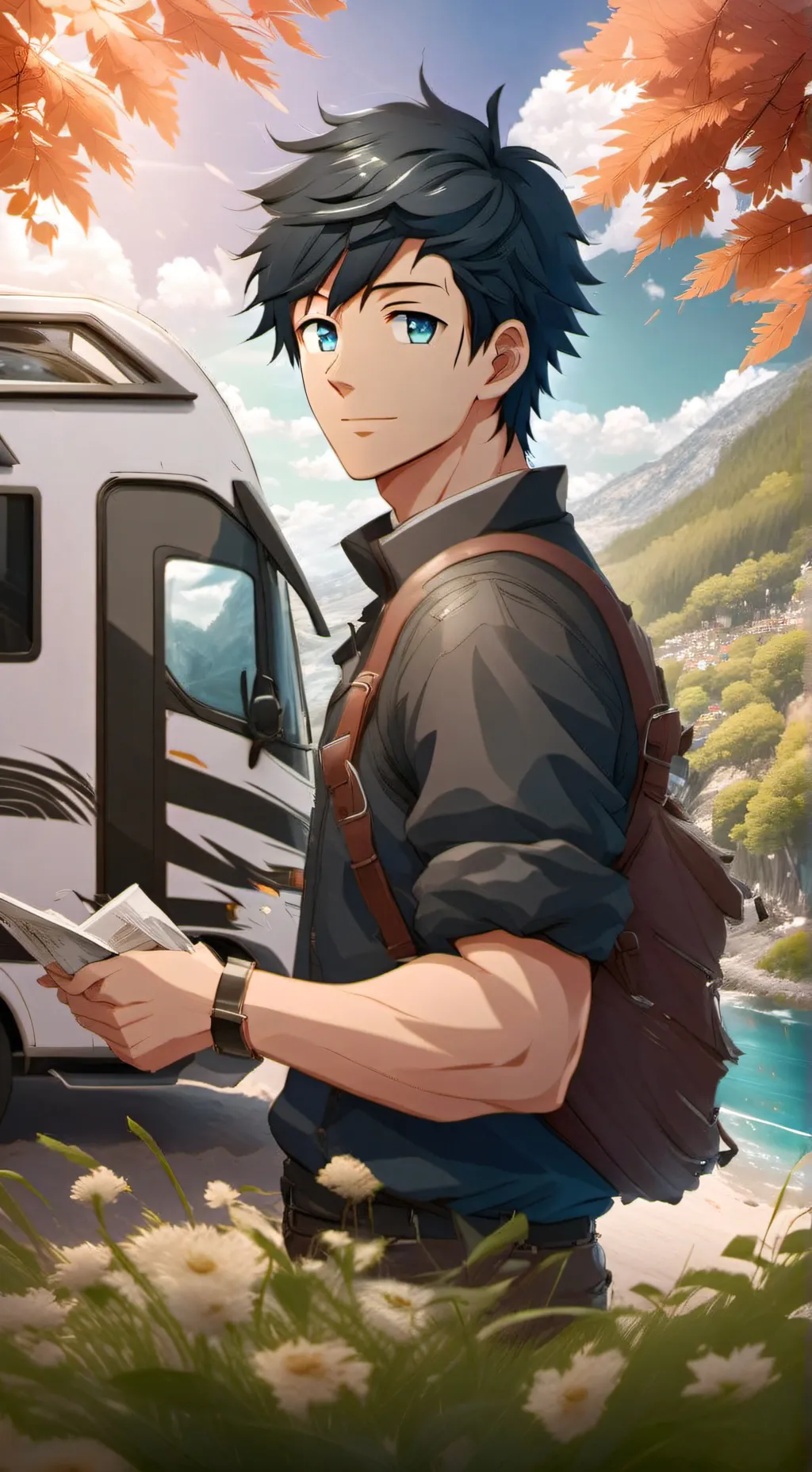 ai character: Chris background