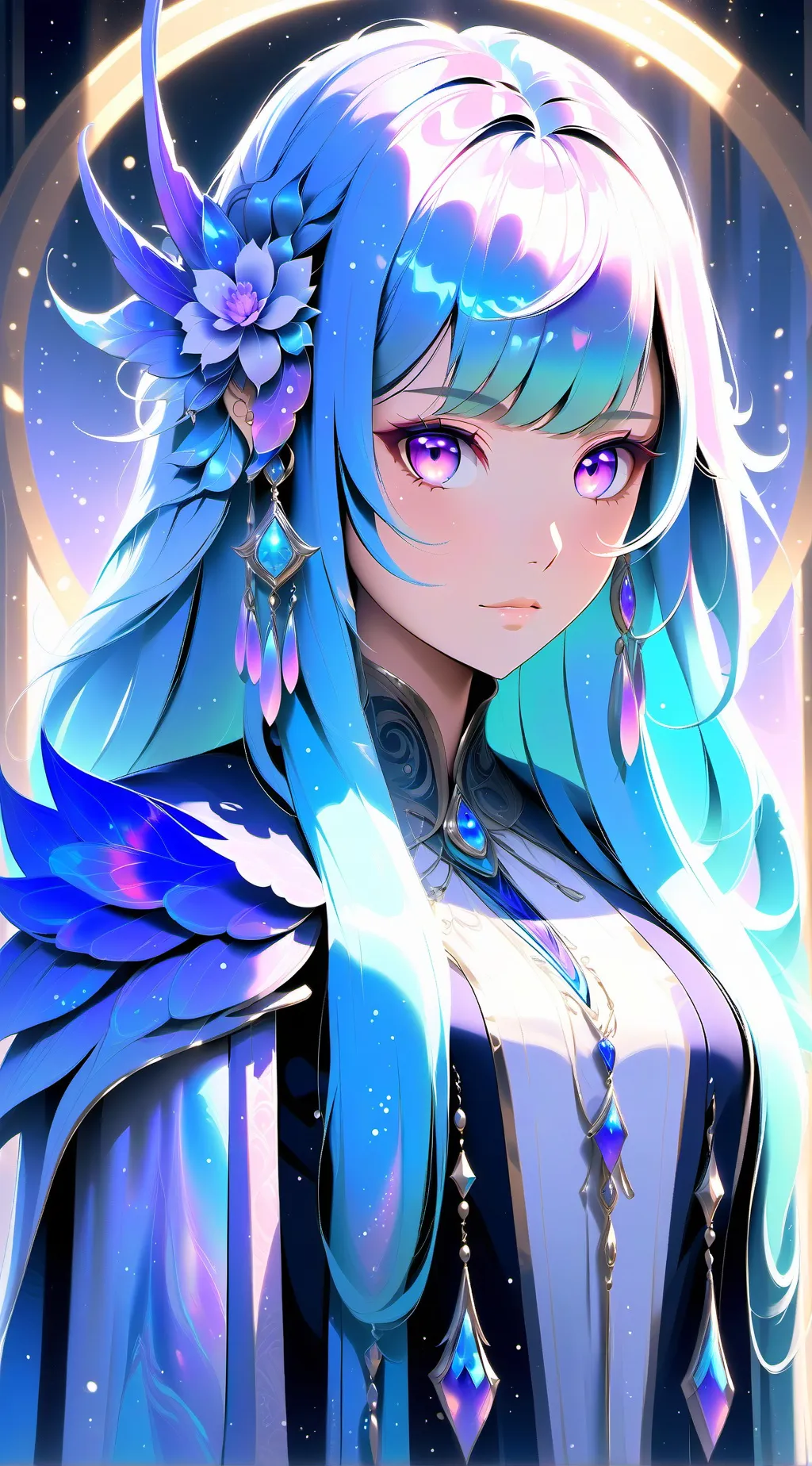 ai character: Sam and colby  background